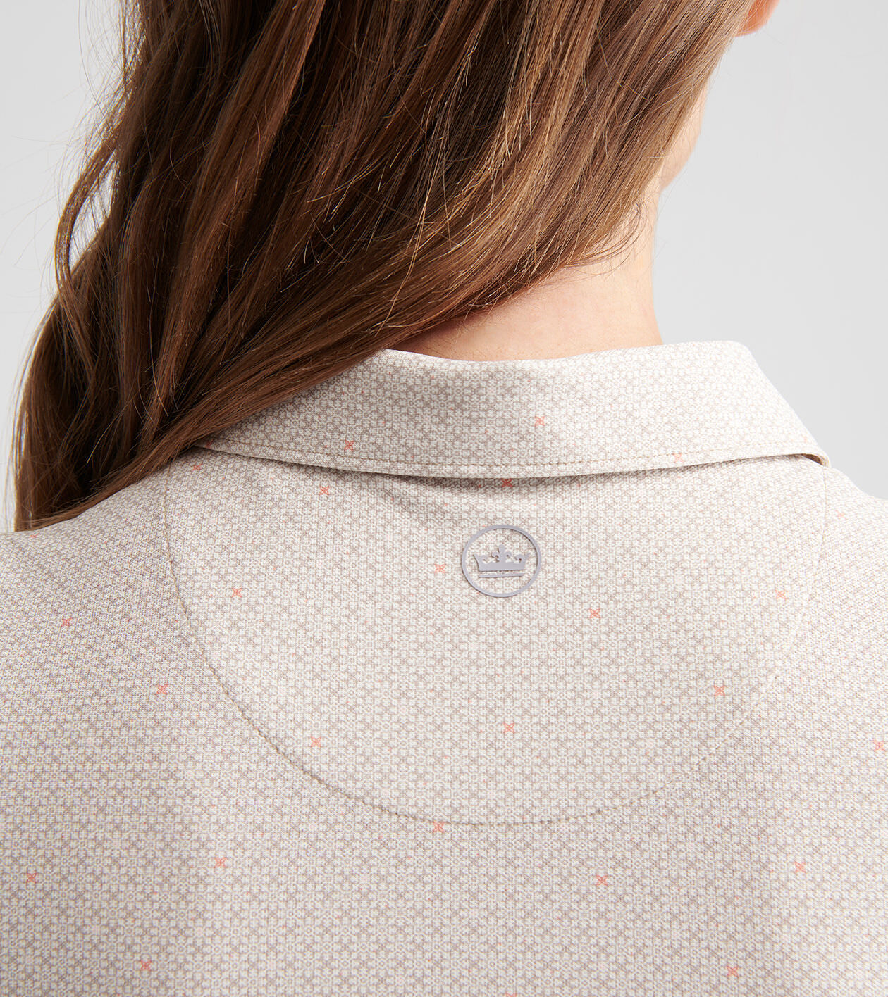 Casa Capri Banded Sport Mesh Sleeveless Button Polo