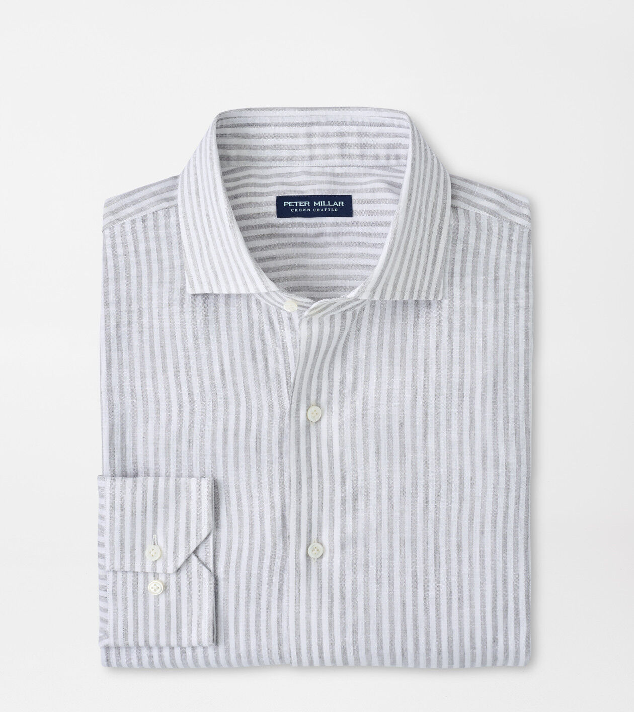 Astino Lino Stripe Sport Shirt