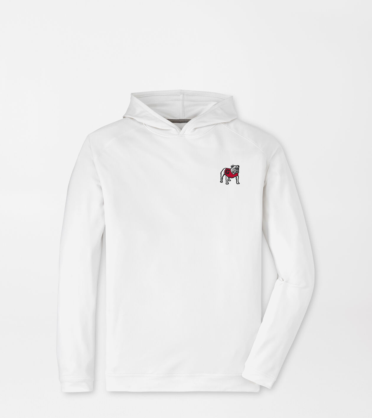Georgia Standing Bulldog Pine Performance Hoodie