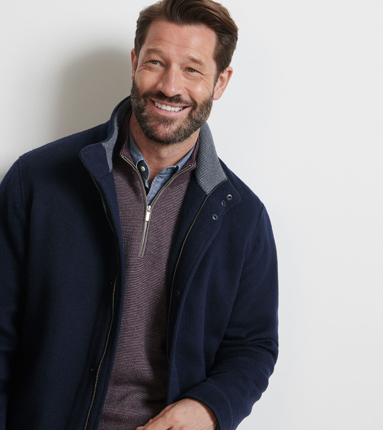 Crown Flex Merino City Coat