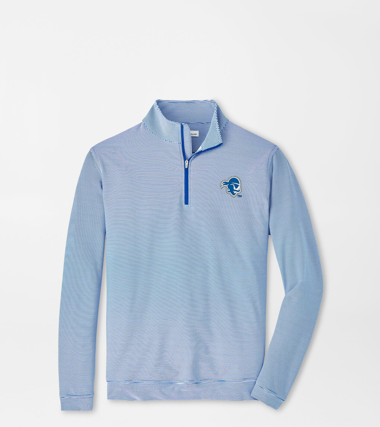 Seton Hall Perth Mini-Stripe Performance Pullover