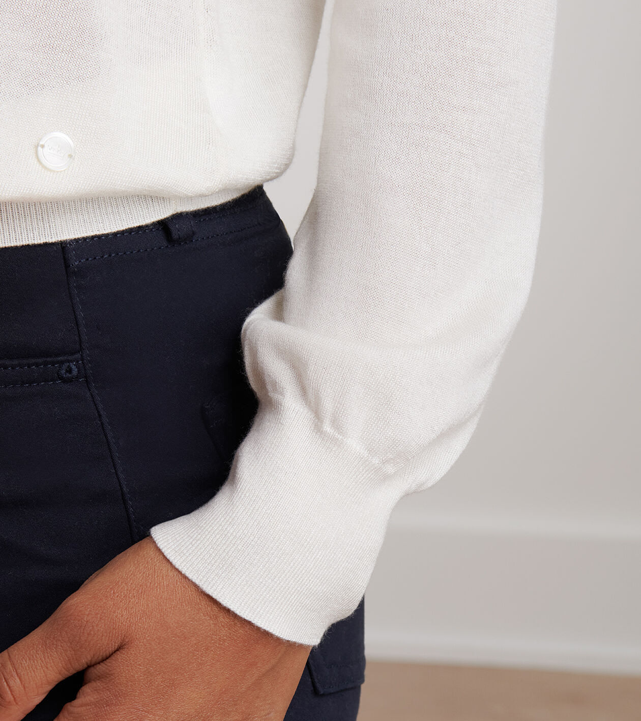 Corinne Collared Sweater