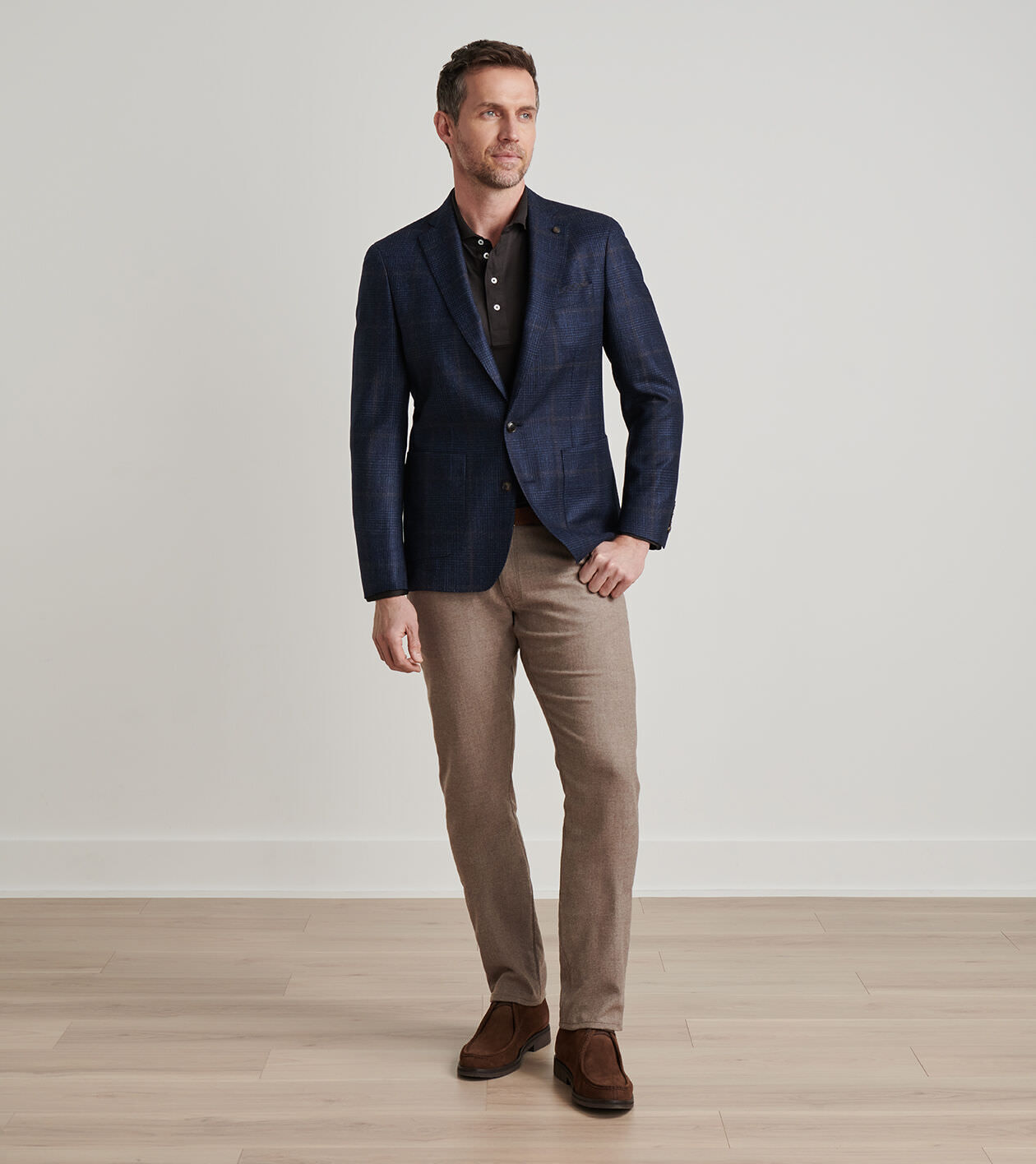 Benning Glen Plaid Soft Jacket