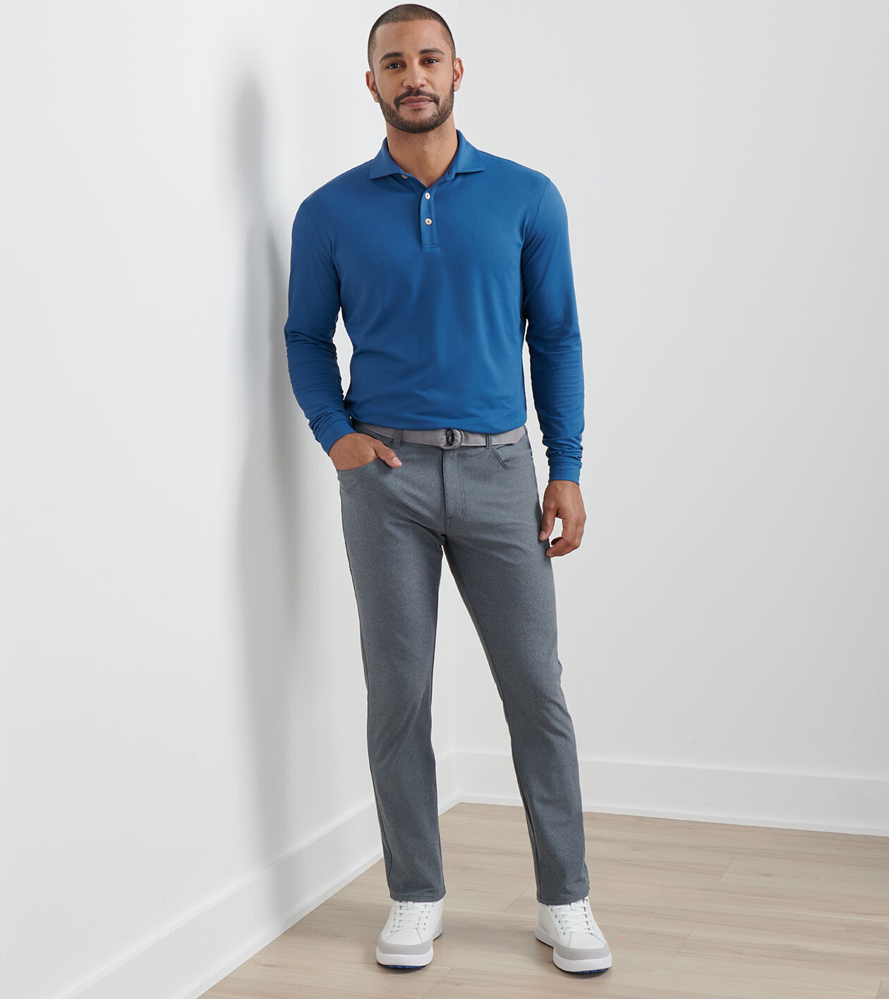 Brevard Performance Flannel Five-Pocket Pant