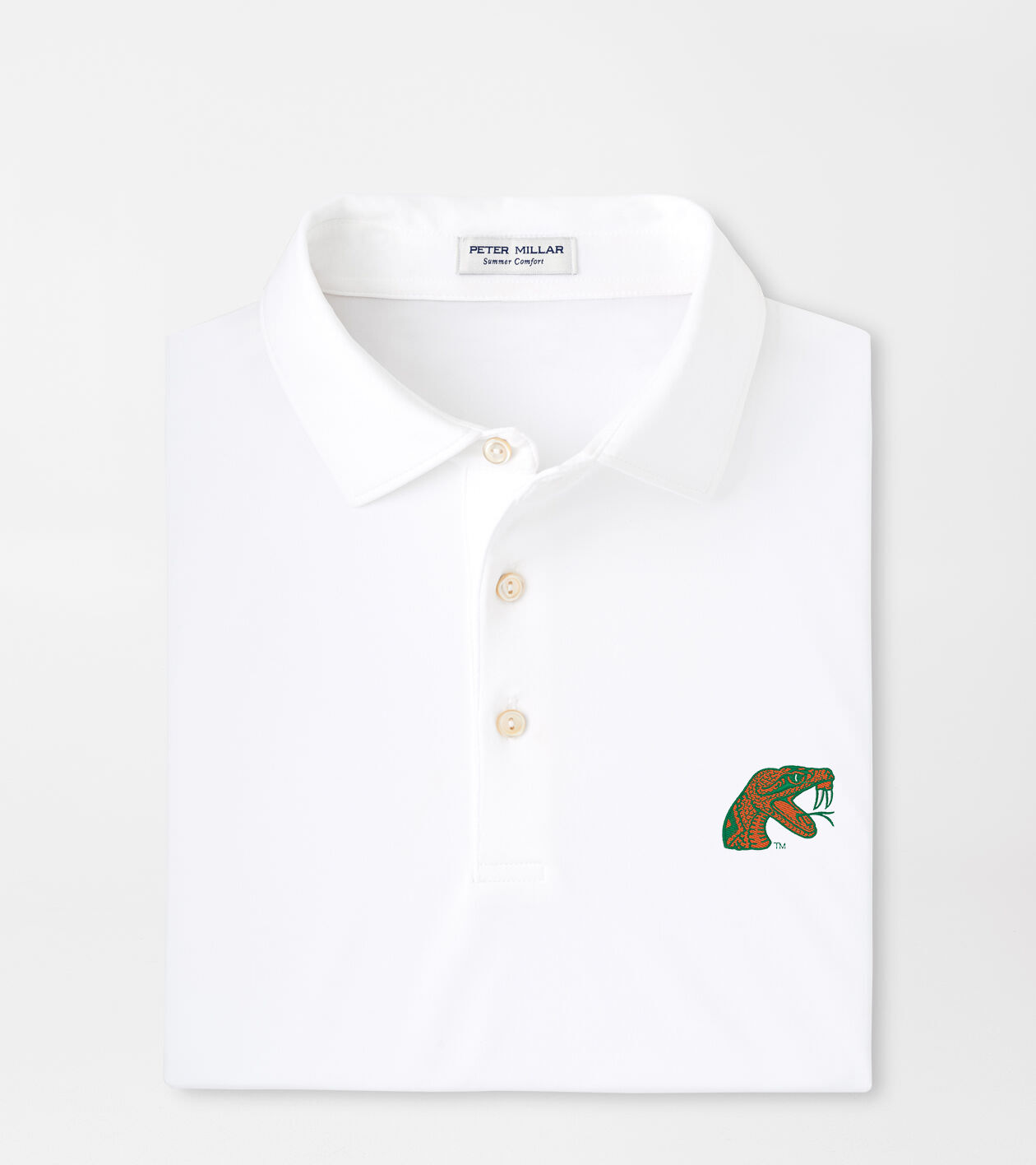 Florida A&M Solid Performance Jersey Polo (Sean Self Collar)