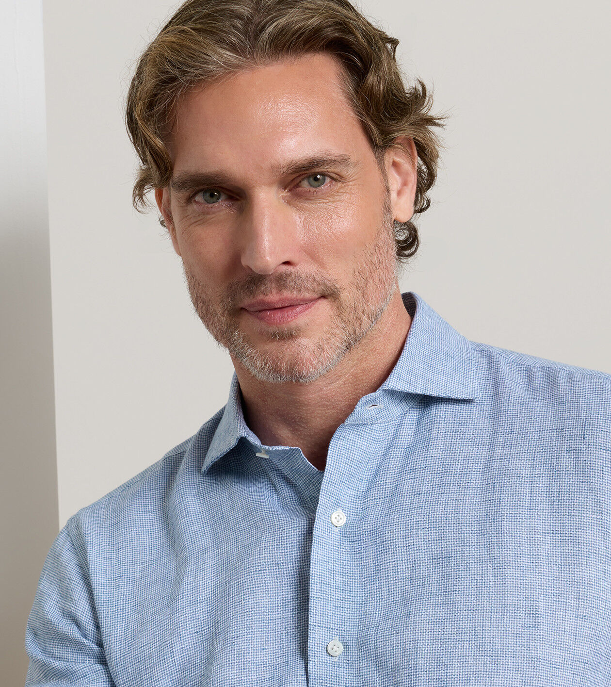 Astino Lino Check Sport Shirt