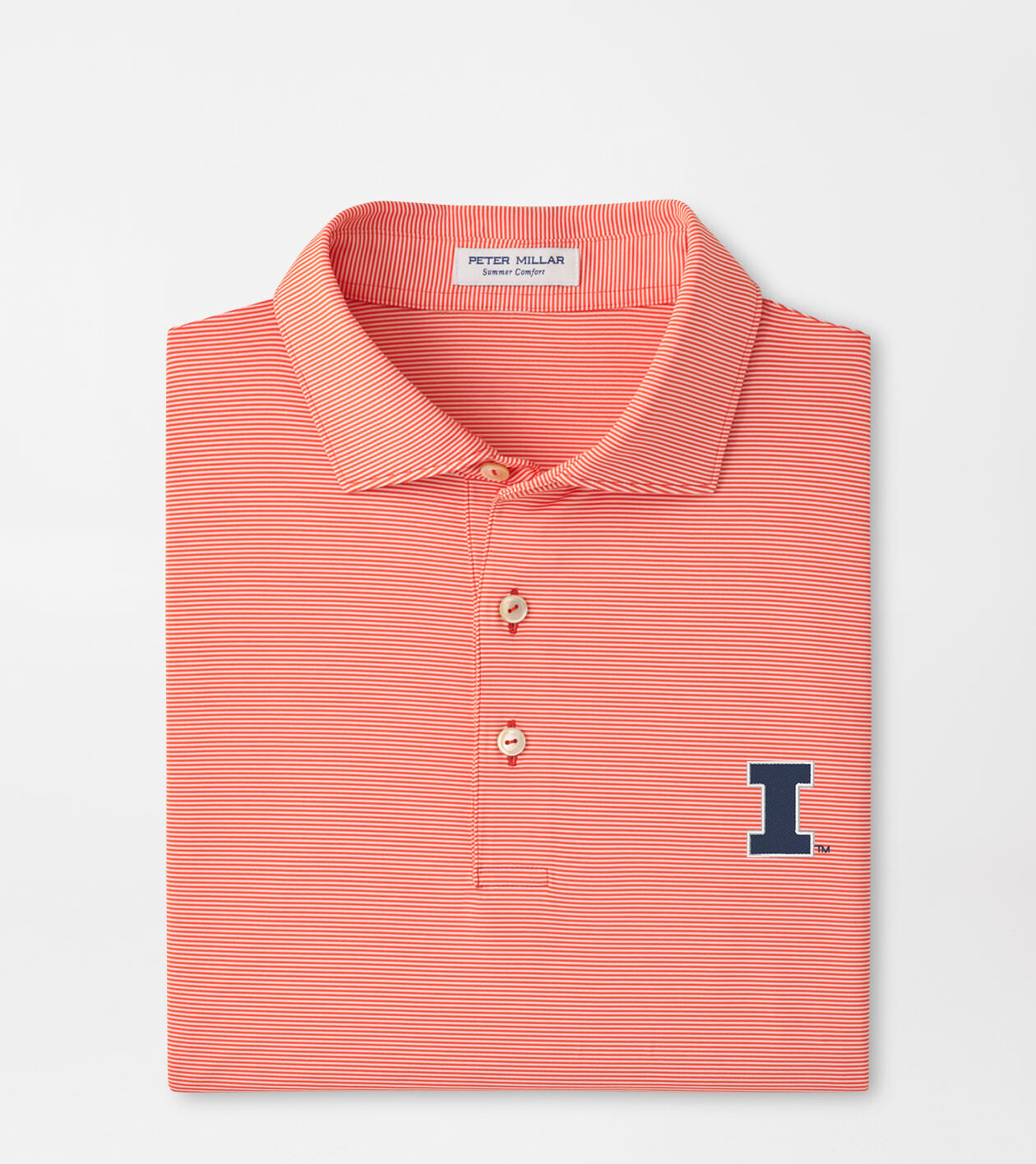 Illinois Game Day Jubilee Stripe Performance Polo