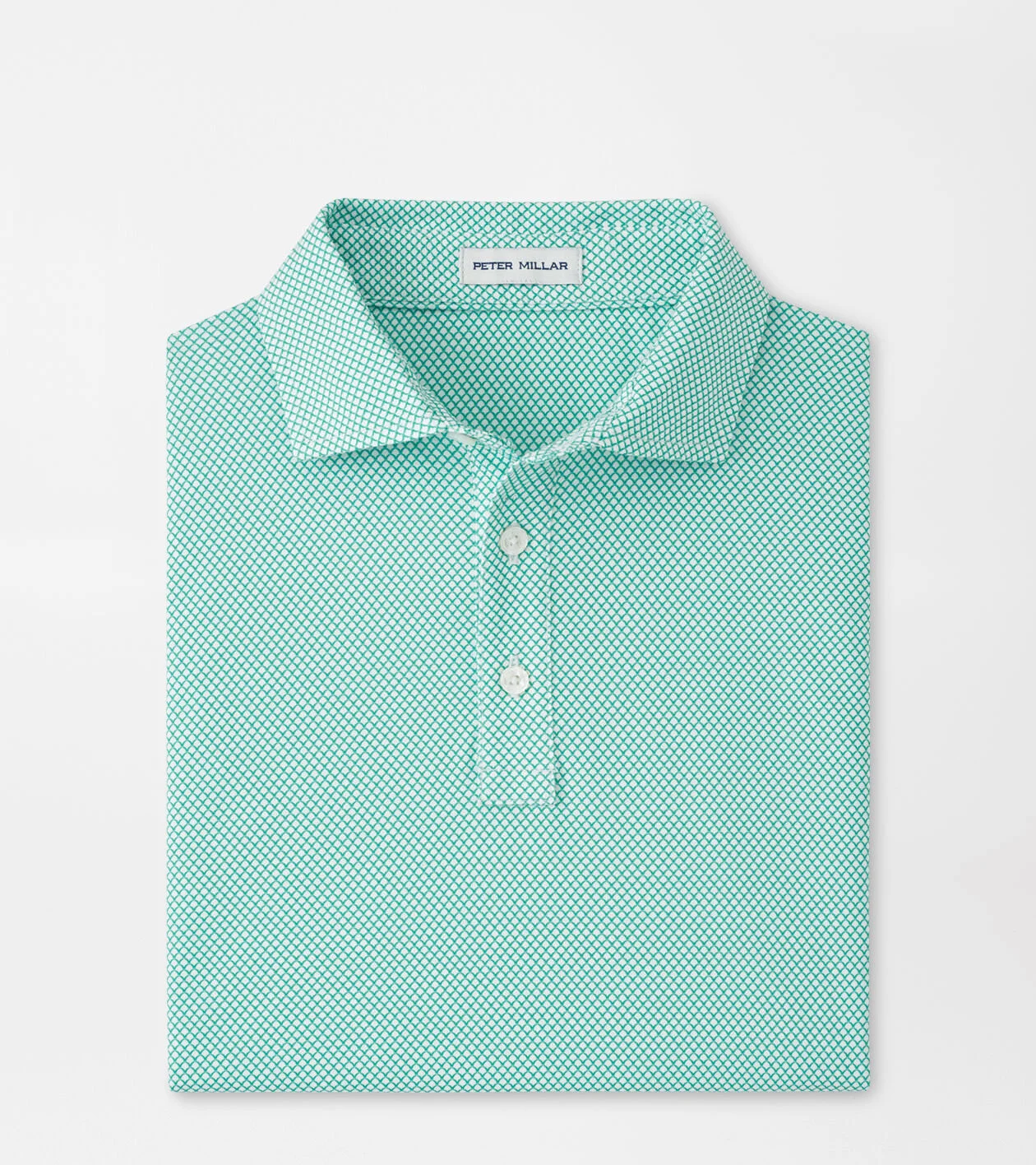 Arch Print Crown Comfort Cotton Polo