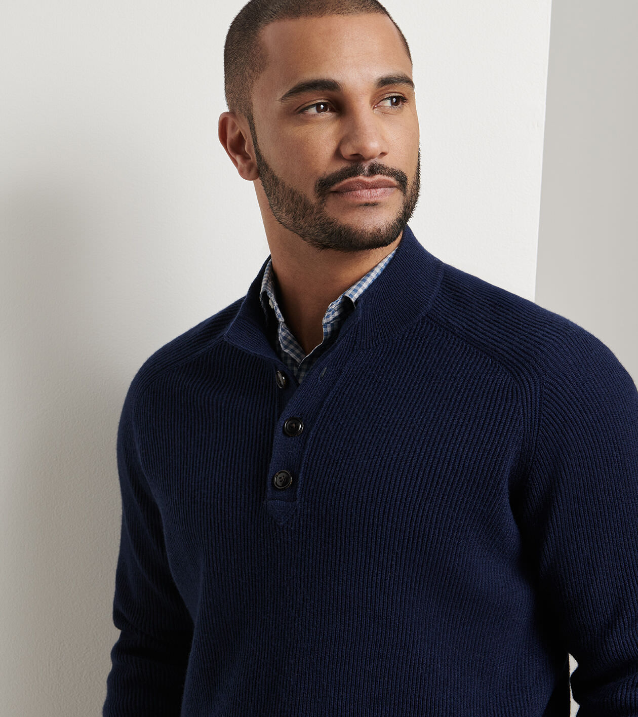 Brant Button Mock Sweater 4 Brant Button Mock Sweater