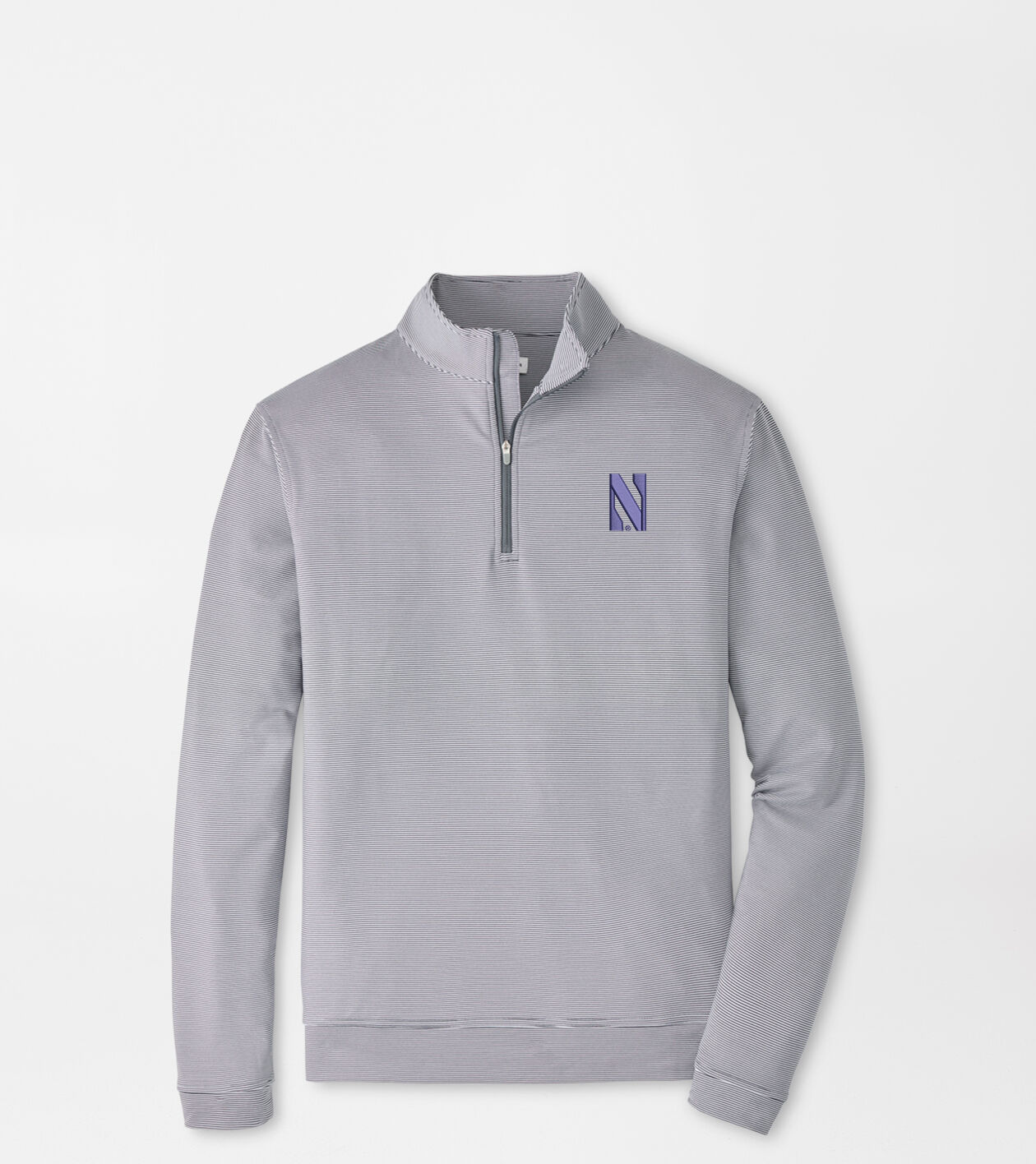 Northwestern Perth Mini-Stripe Performance Pullover
