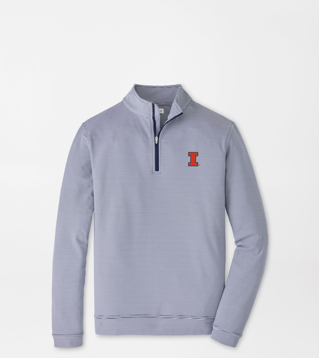 Illinois Perth Sugar Stripe Performance Quarter-Zip