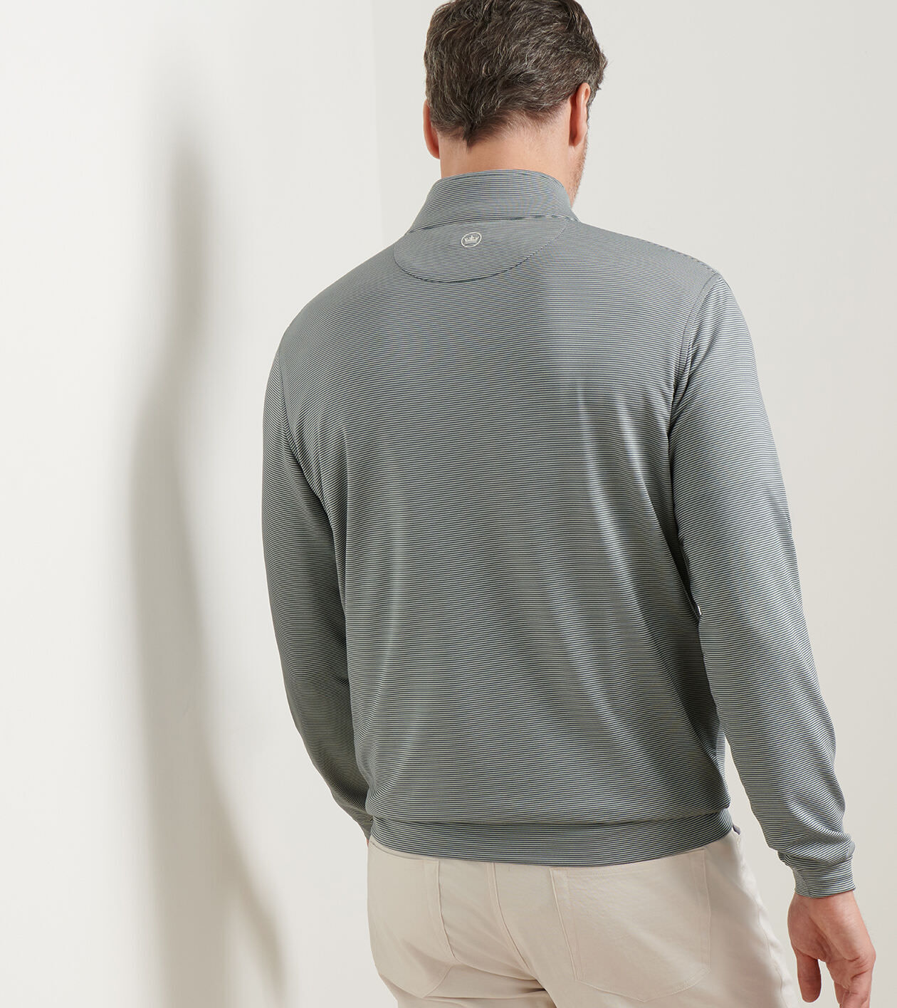 Perth Sugar Stripe Performance Quarter-Zip