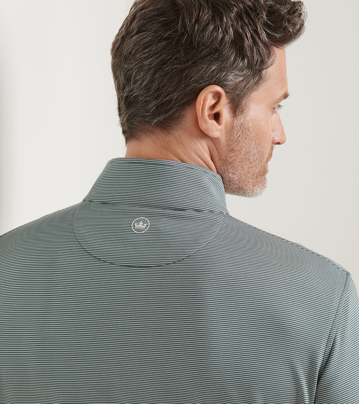 Perth Sugar Stripe Performance Quarter-Zip