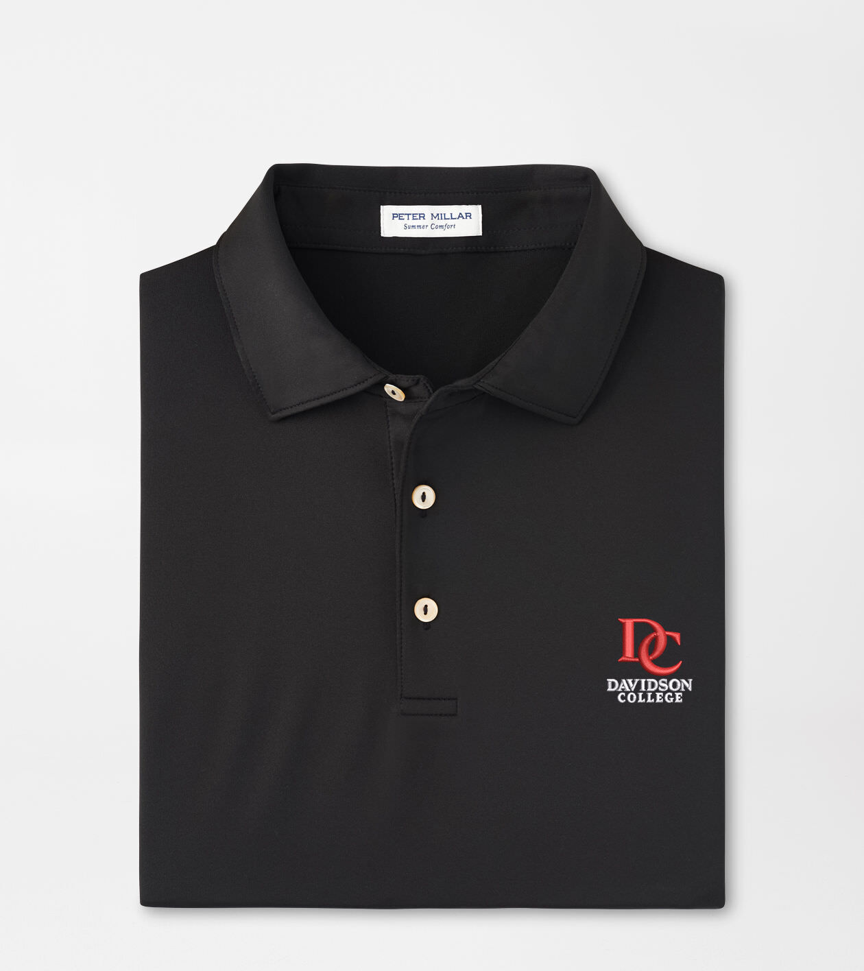 Davidson Solid Performance Jersey Polo
