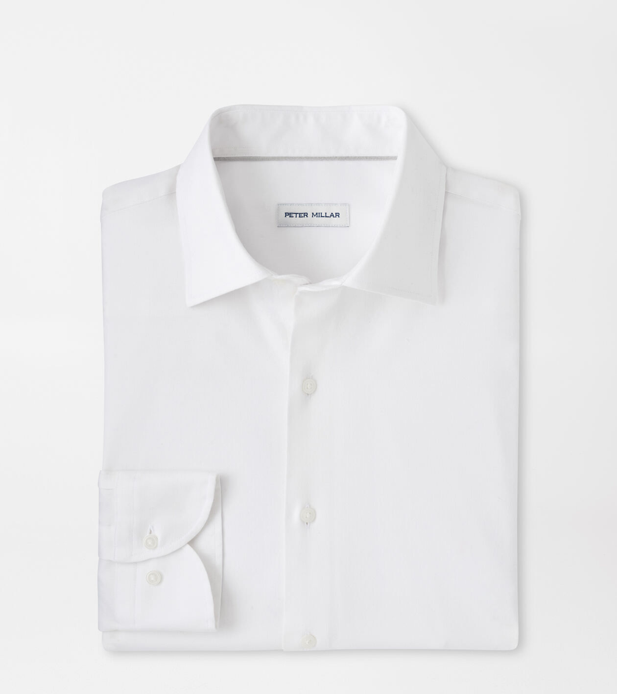 Campbell Perfect Pinpoint Cotton-Stretch Sport Shirt
