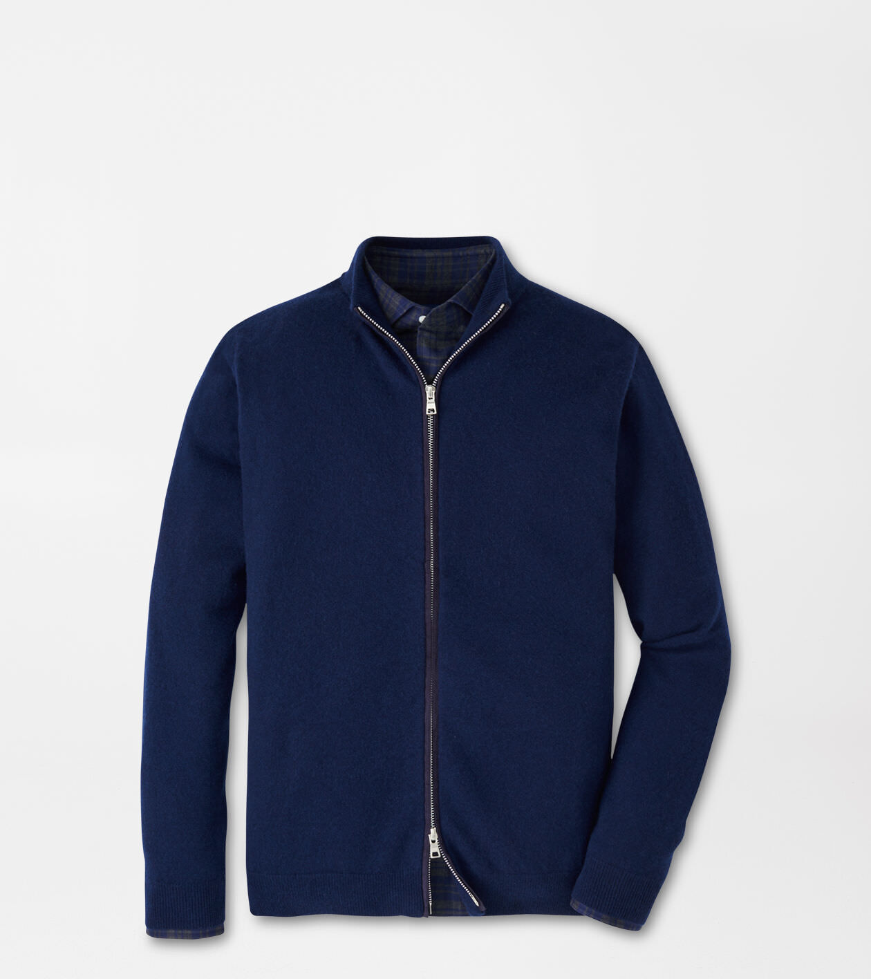 Artisan Crafted Cashmere Full-Zip Sweater