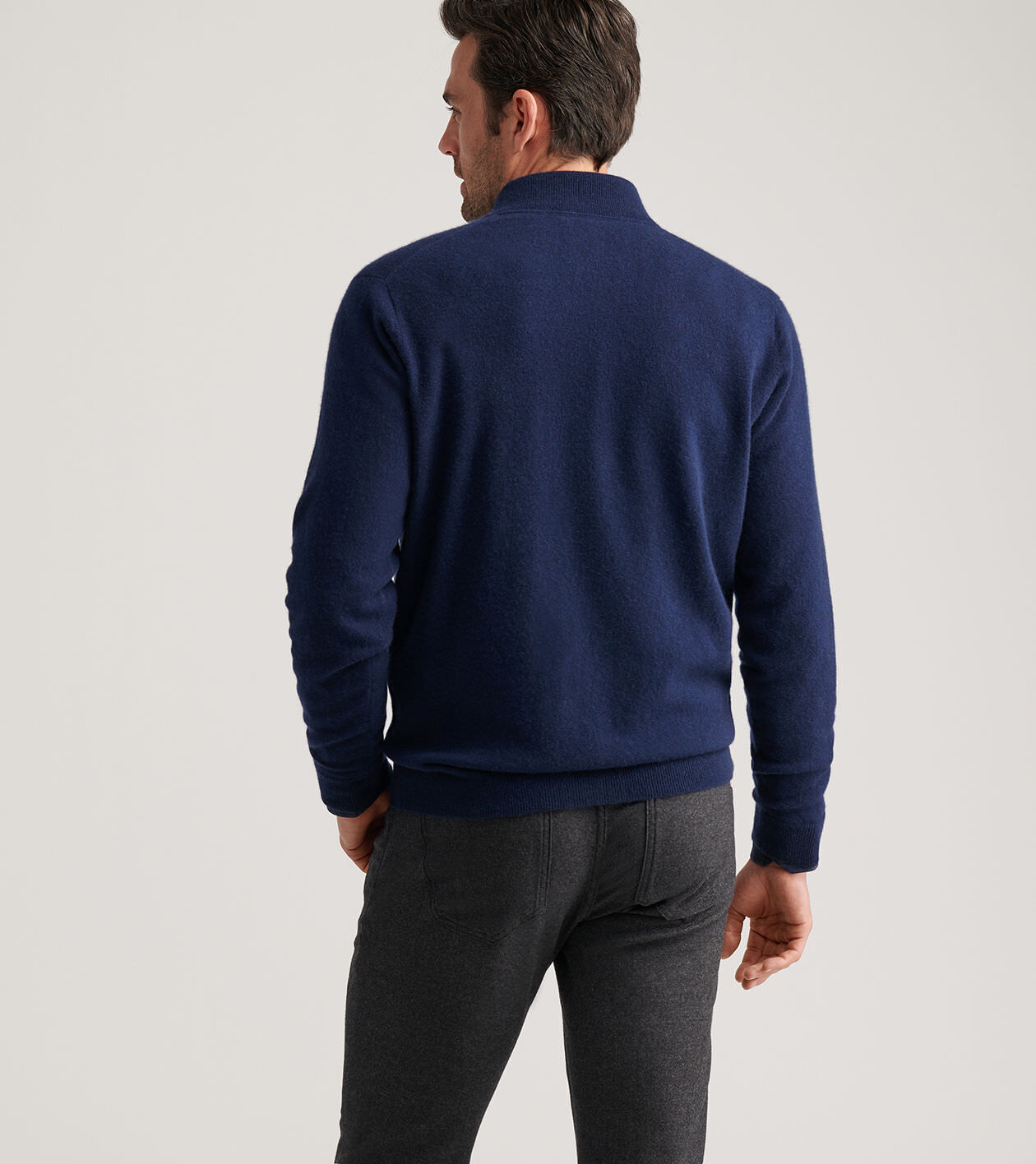 Artisan Crafted Cashmere Full-Zip Sweater
