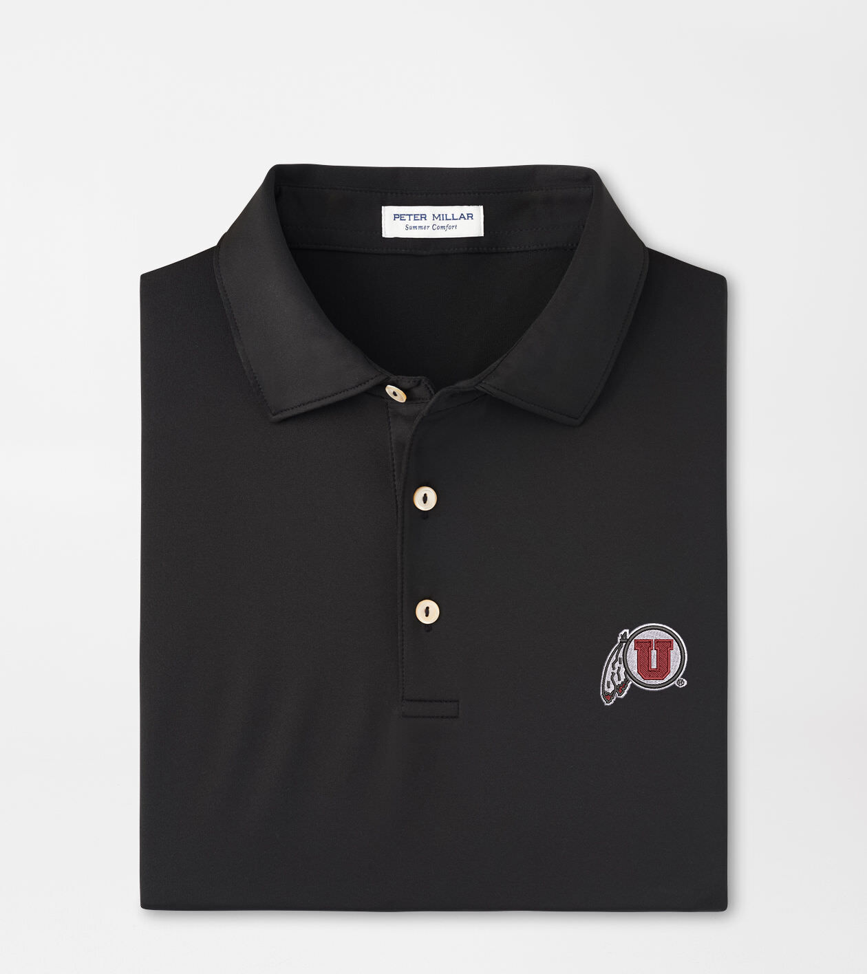 Utah Solid Performance Jersey Polo (Sean Self Collar)