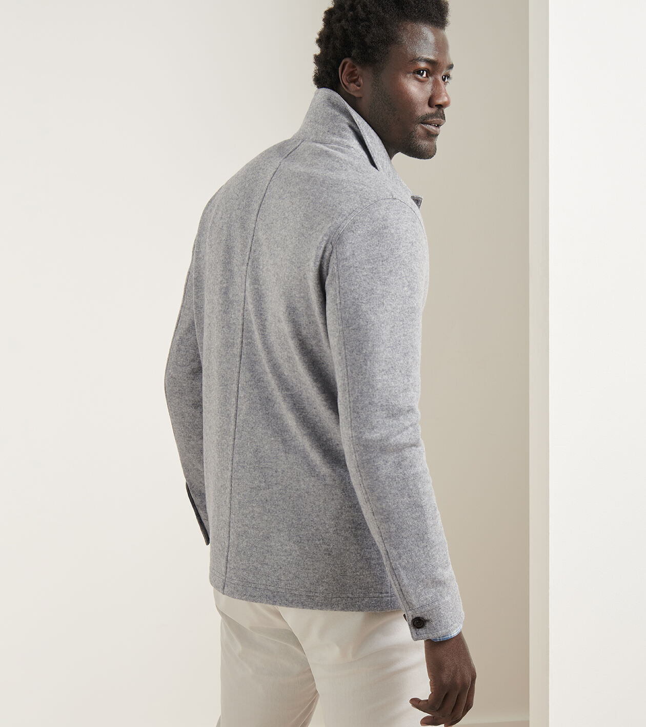 Artisan Crafted Cashmere Chore Coat