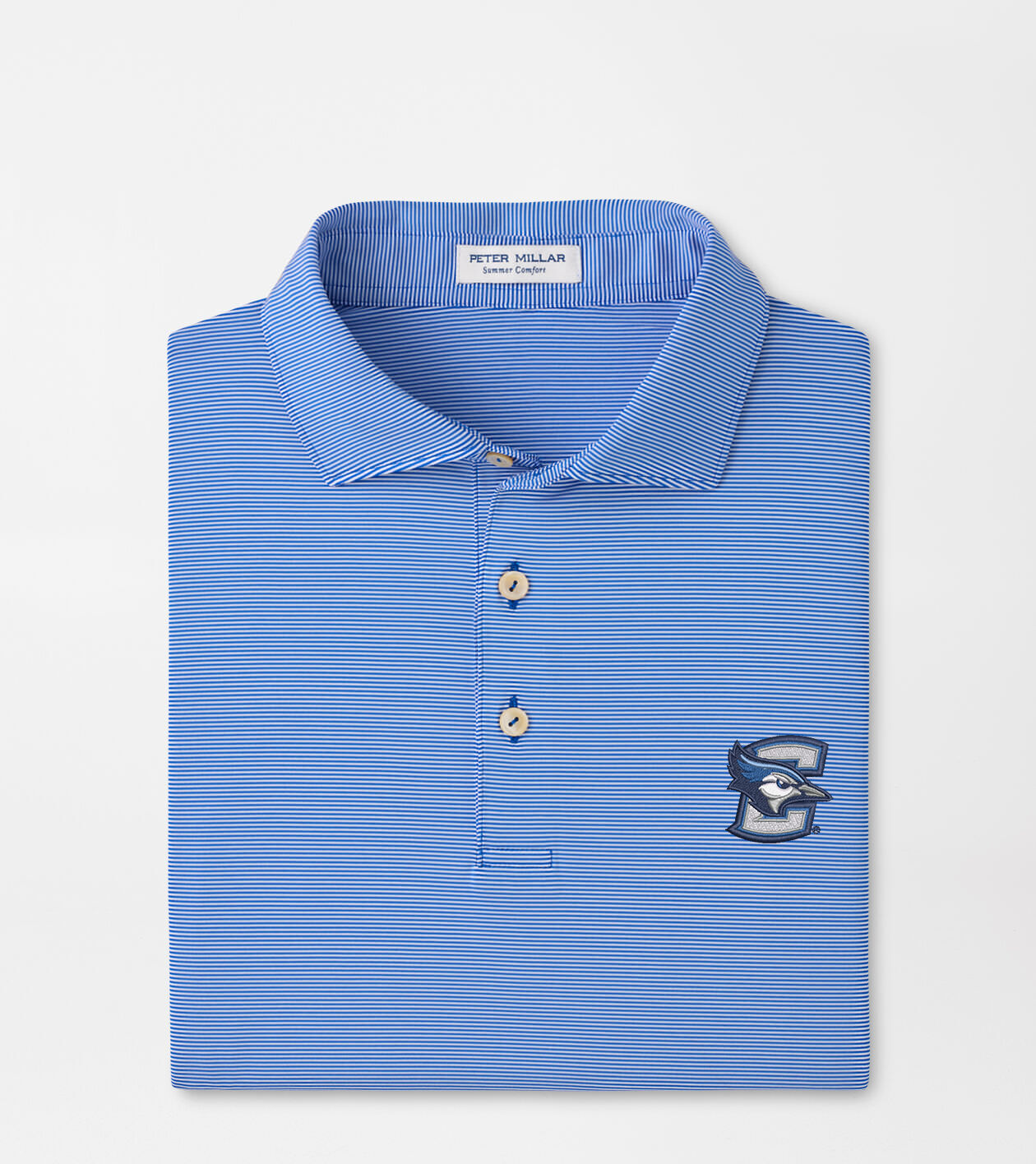 Creighton Game Day Jubilee Stripe Performance Polo