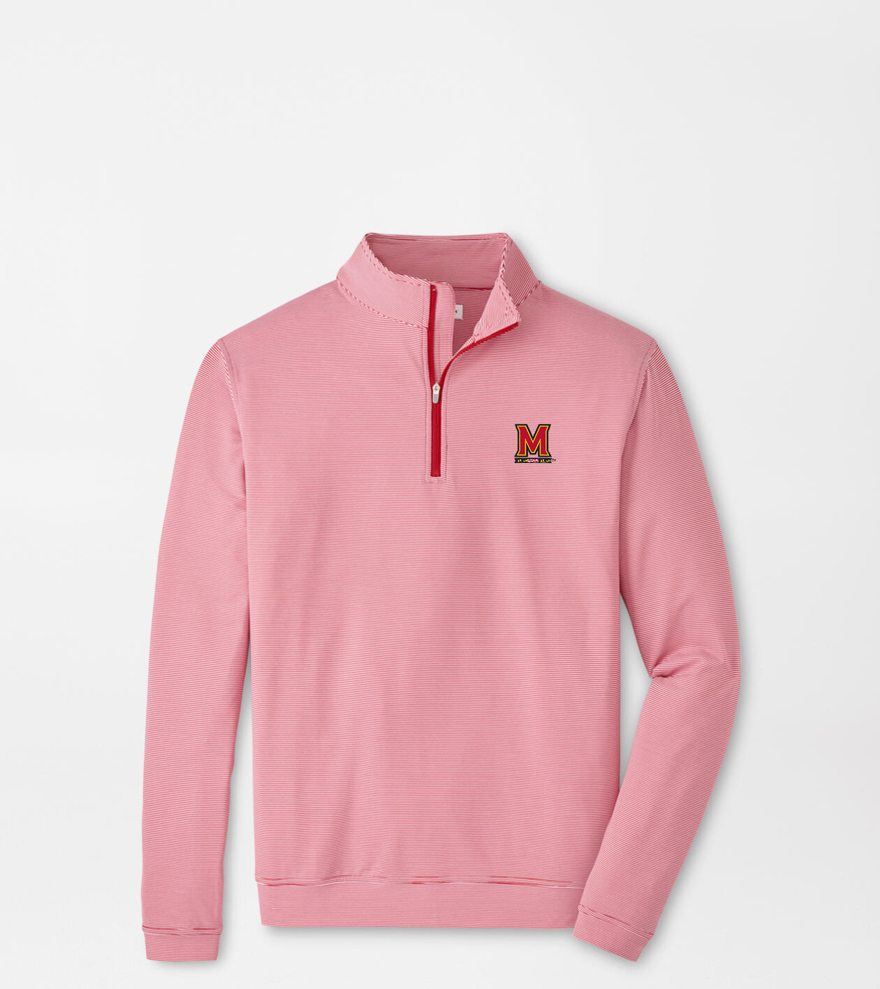 Maryland Perth Mini-Stripe Performance Pullover