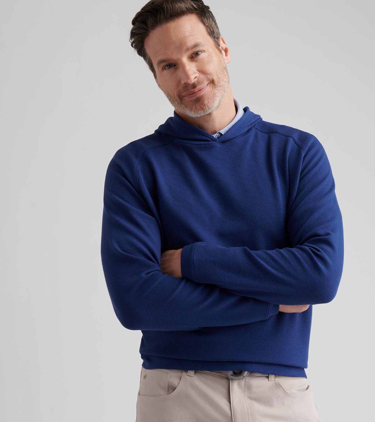 Pine Waffle Performance Hoodie