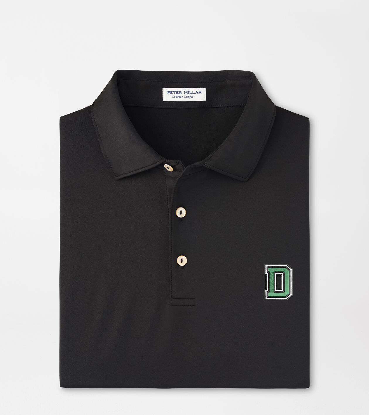 Dartmouth Solid Performance Jersey Polo (Sean Self Collar)