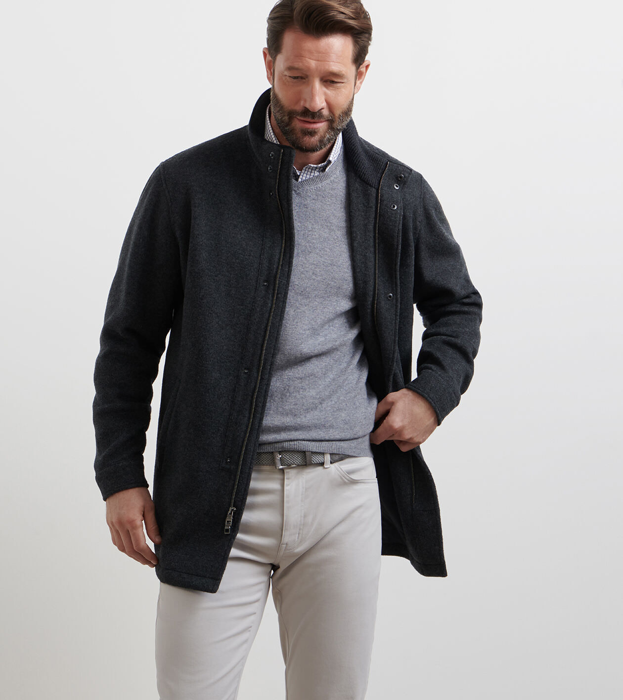 Crown Flex Merino City Coat