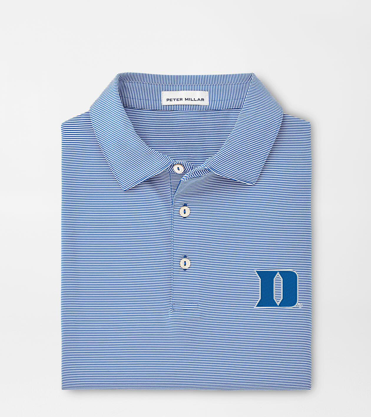 Duke Jubilee Stripe Performance Polo