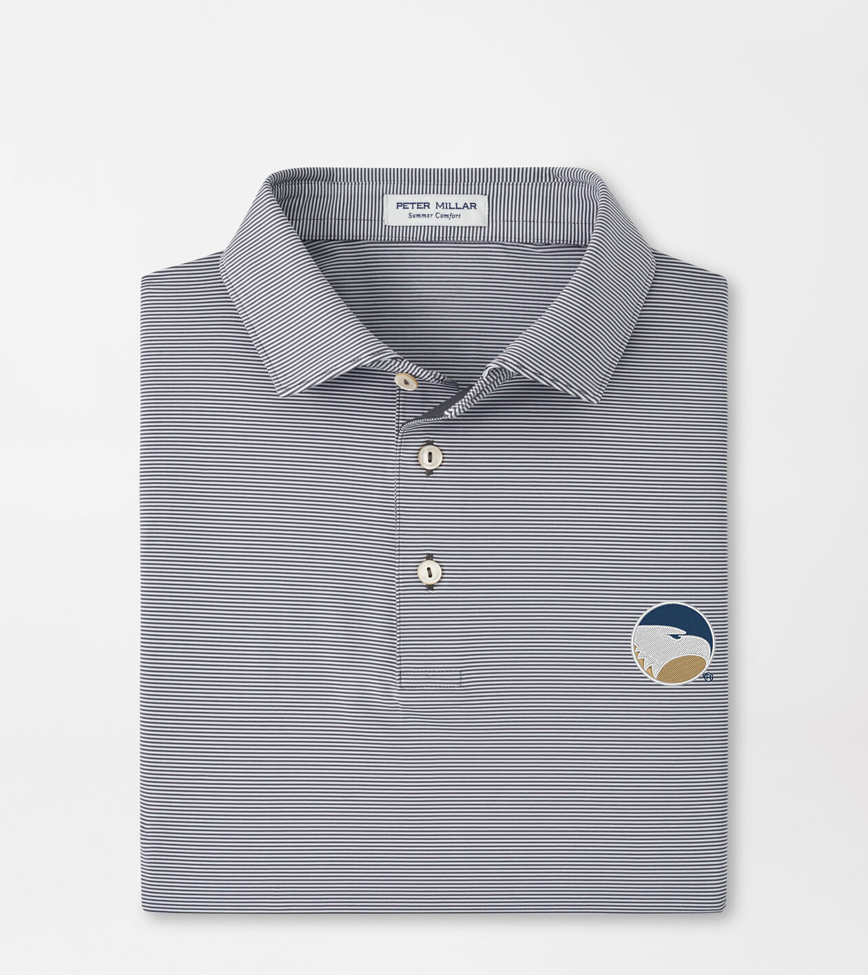 Georgia Southern Eagle Jubilee Stripe Performance Polo