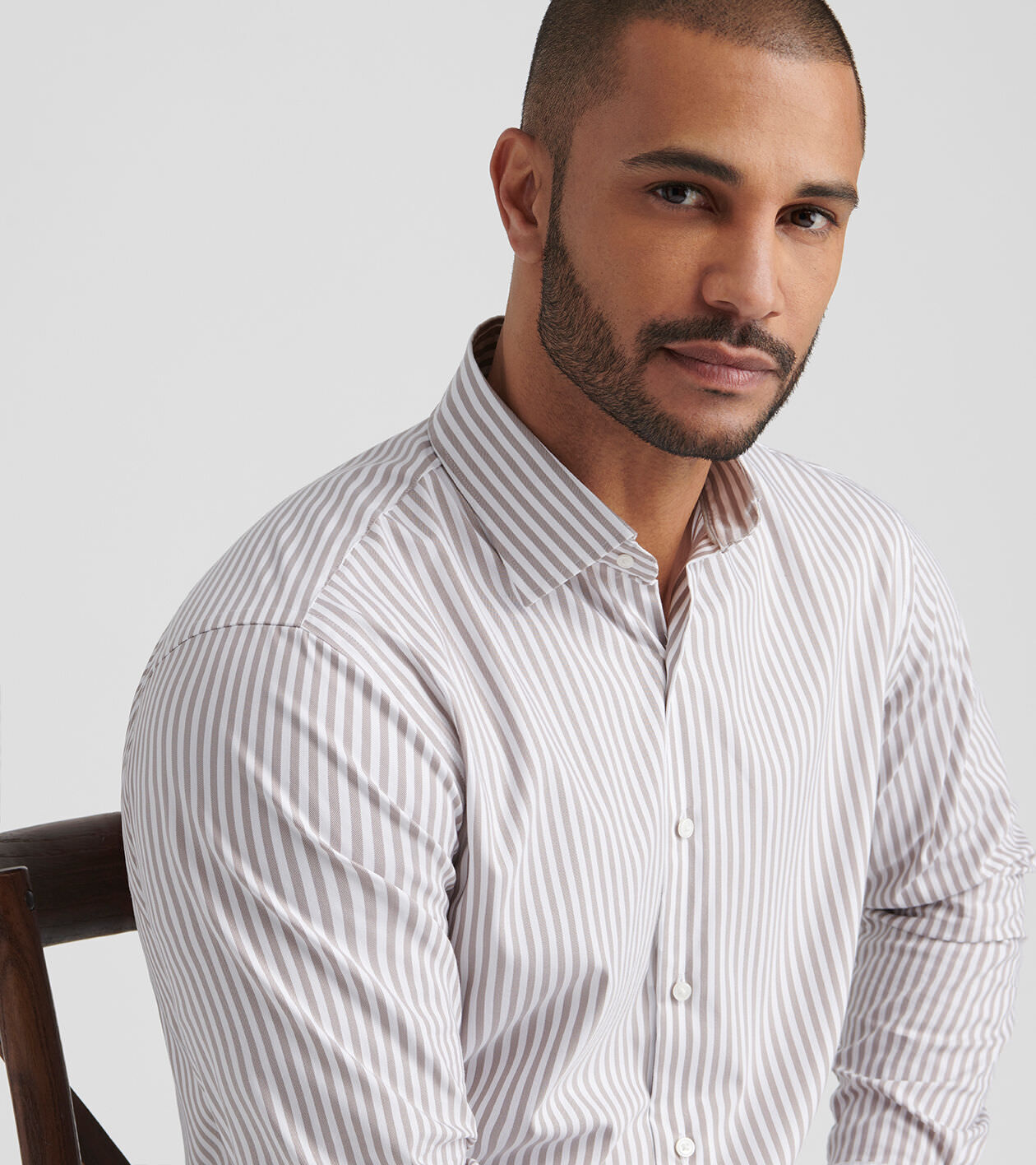 Cannon Crown Lite Cotton-Stretch Sport Shirt