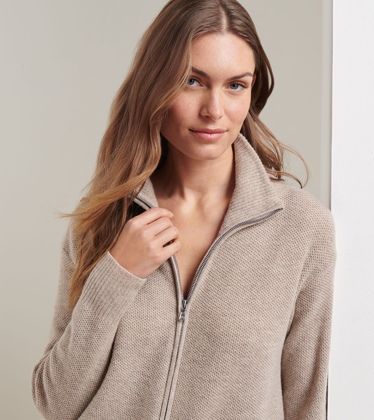 Emory Full-Zip Cardigan Sweater