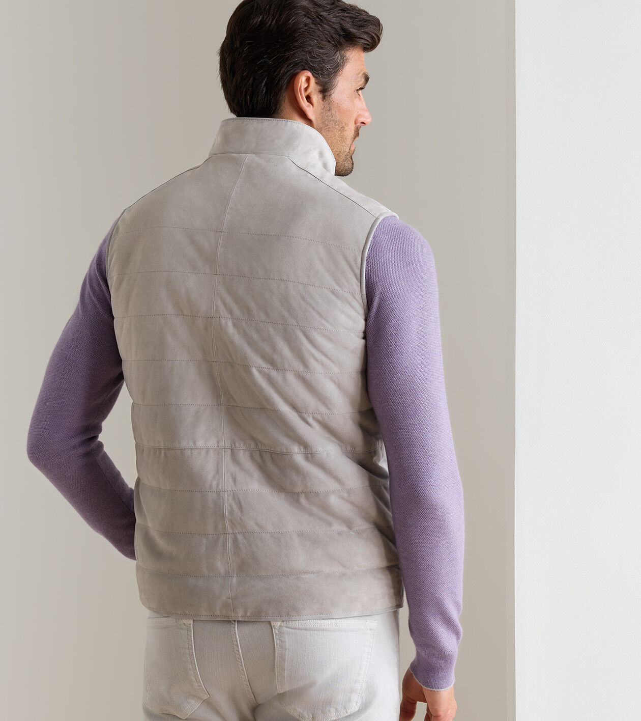 Featherweight Suede Vest