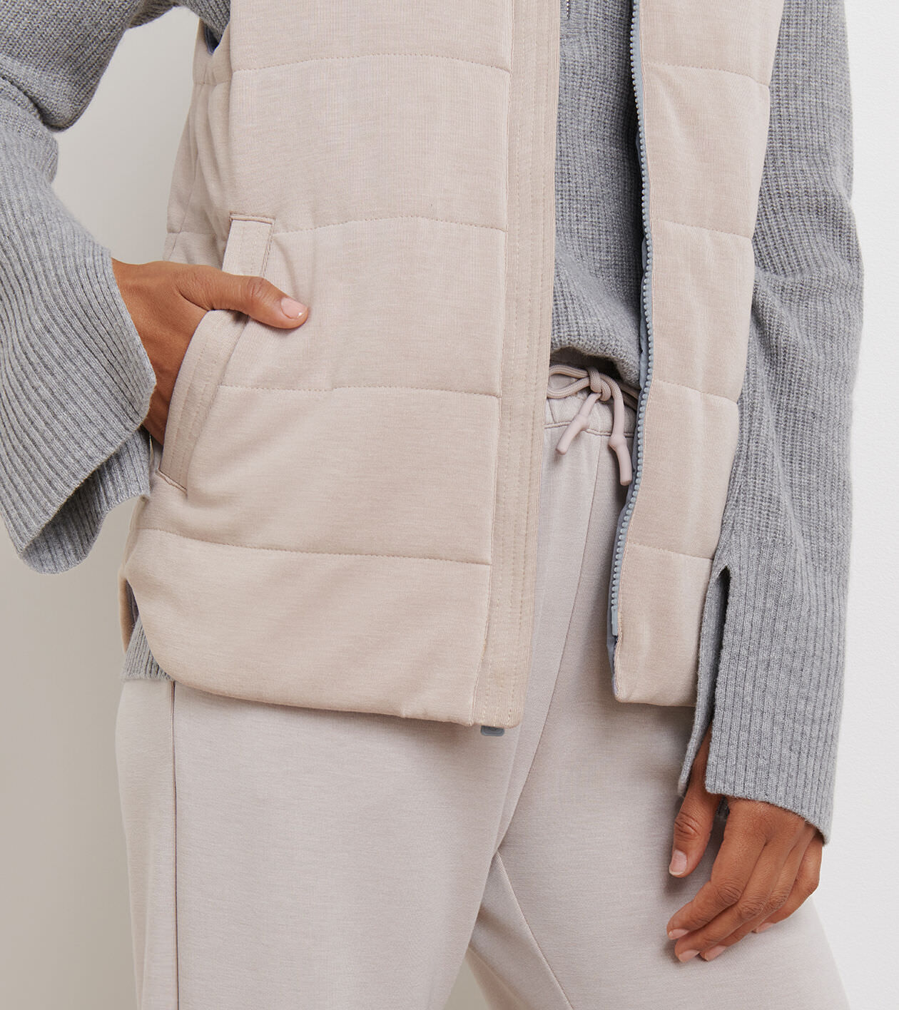 Flora Reversible Vest With Hood