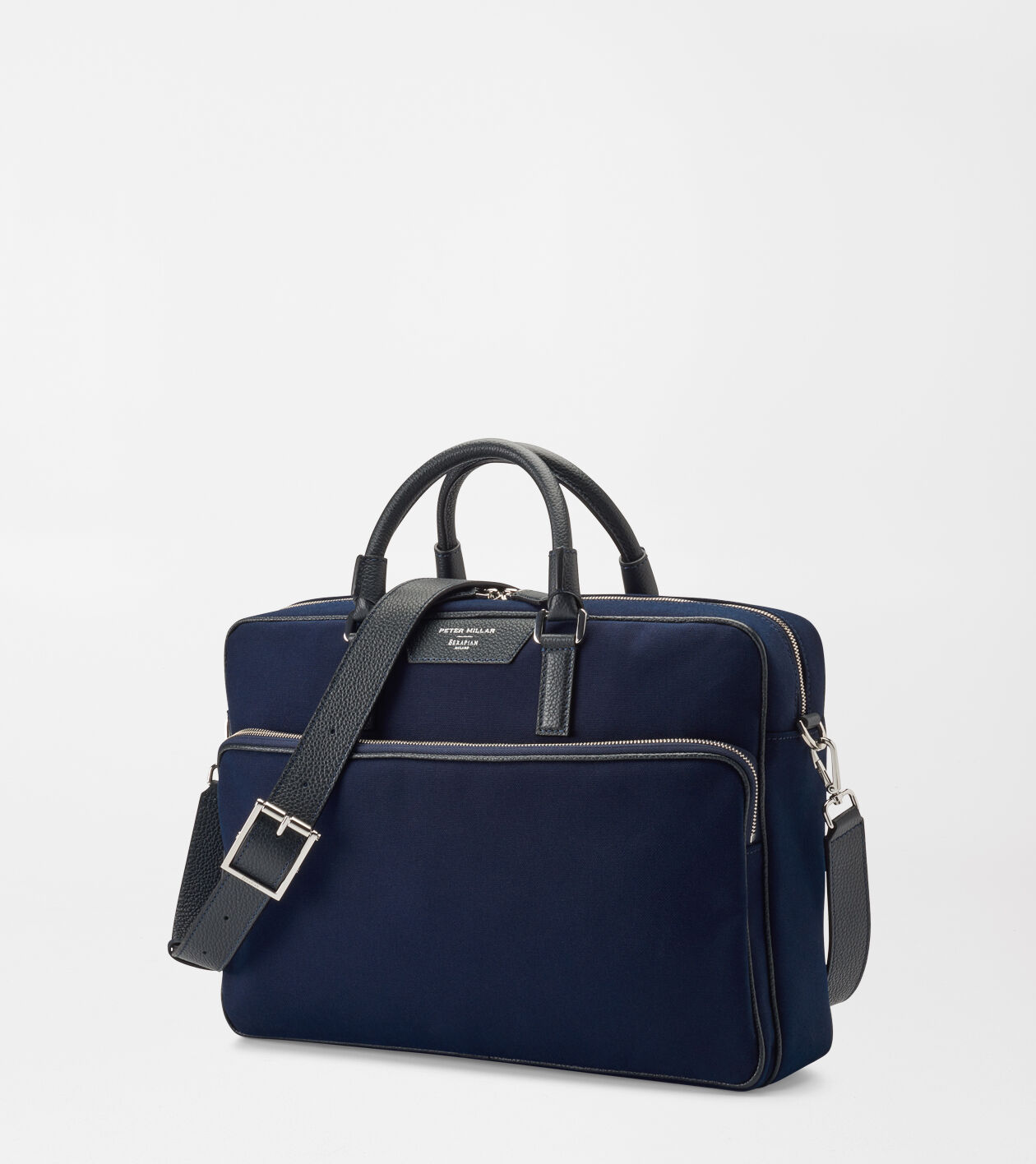 Peter Millar X Serapian Briefcase