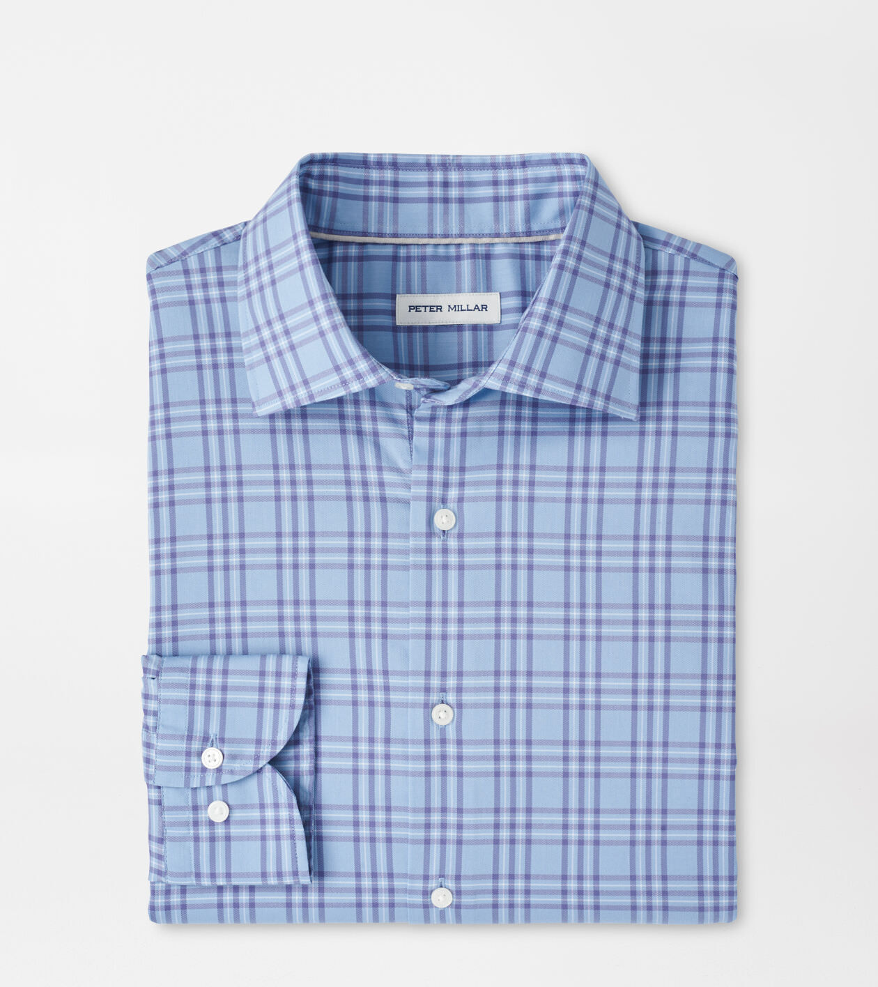 Brevard Crown Lite Cotton-Stretch Sport Shirt