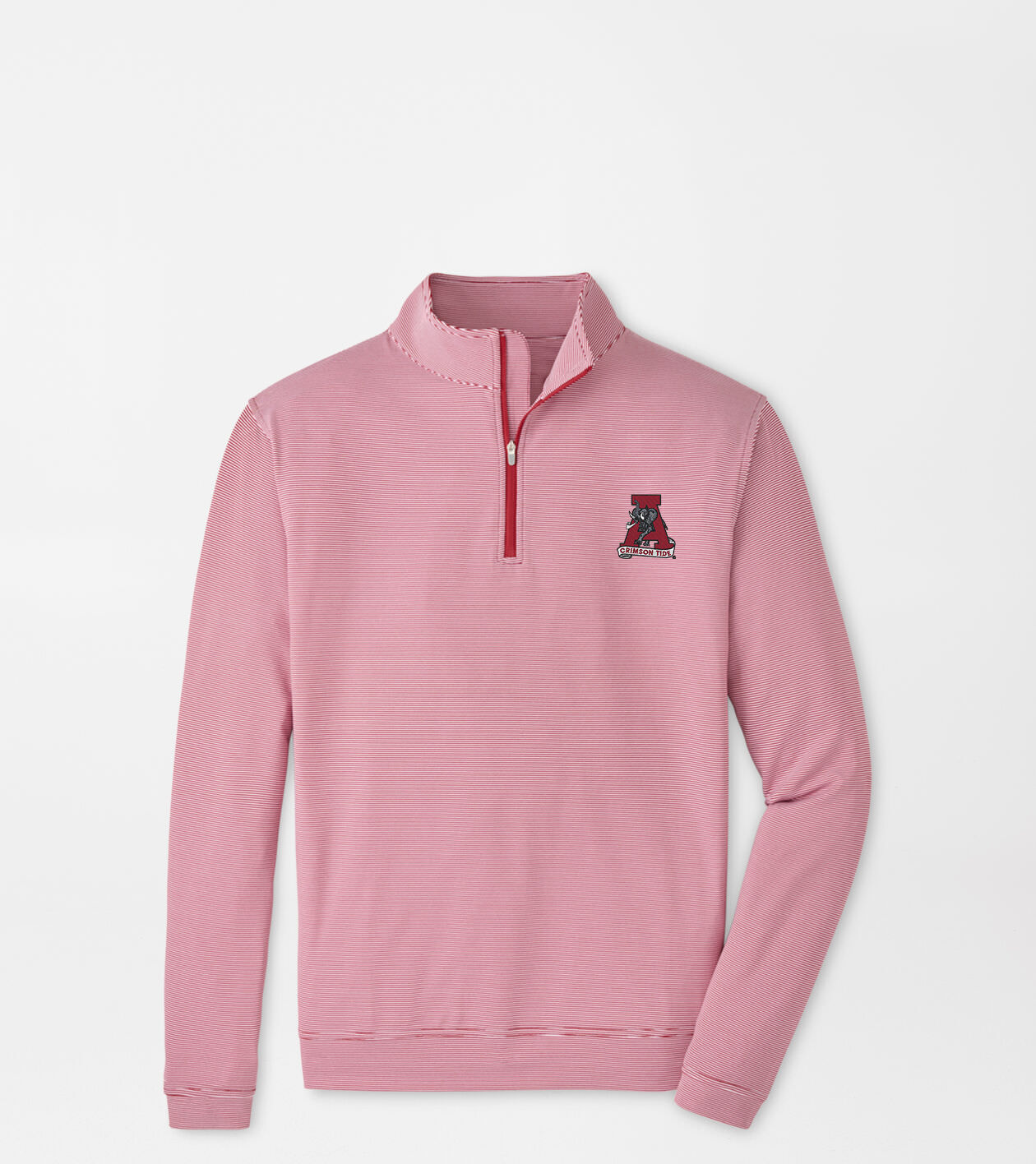 Alabama Vault Game Day Perth Sugar Stripe Performance Quarter-Zip