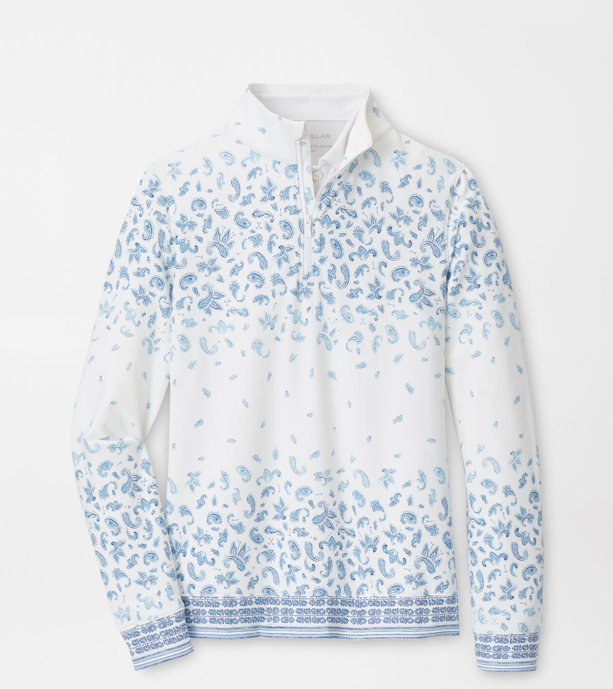 Perth Par 3 Paisley Performance Quarter-Zip