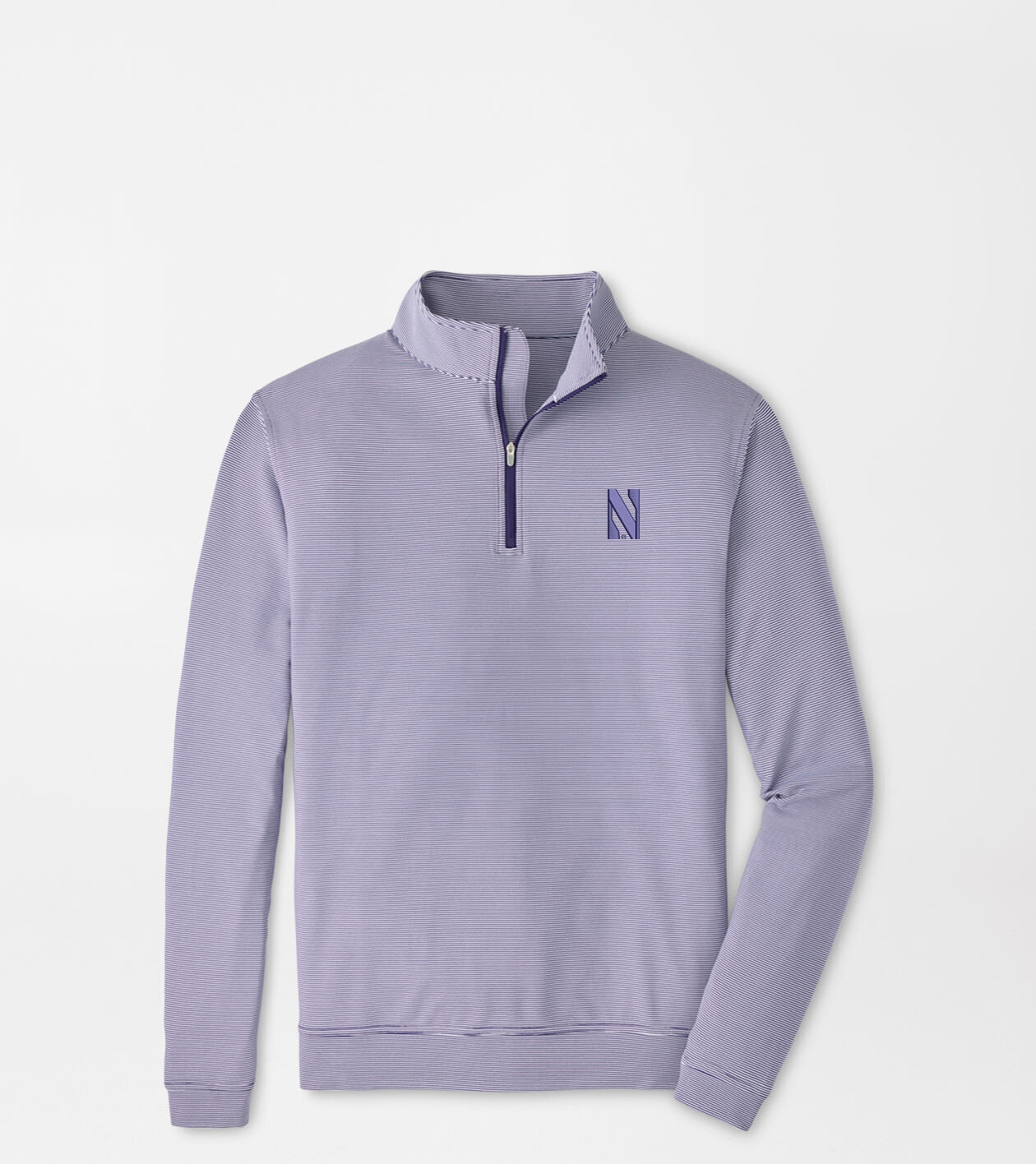 Northwestern Perth Mini-Stripe Performance Pullover