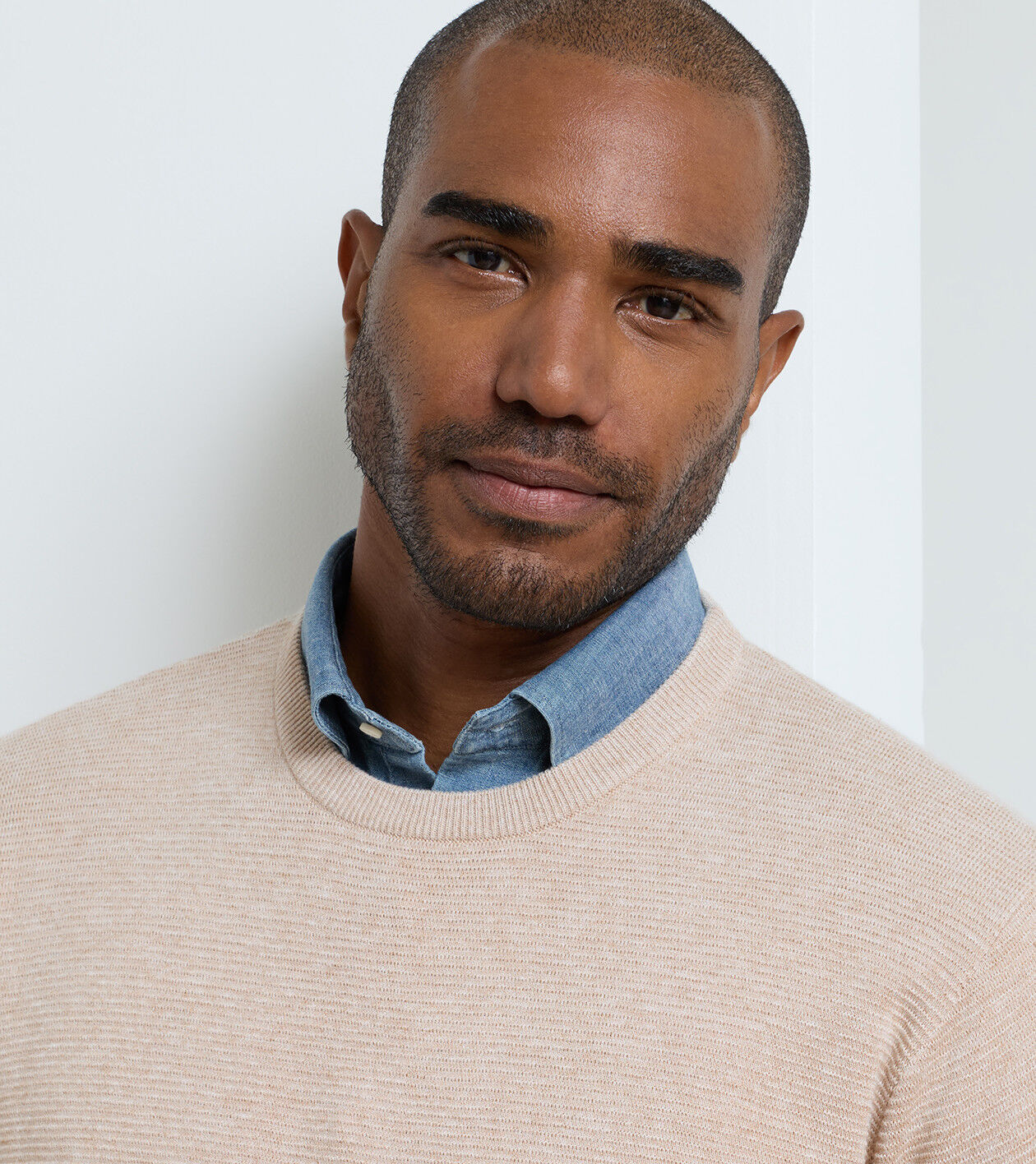 Coolspun Lite Textured Crewneck Sweater