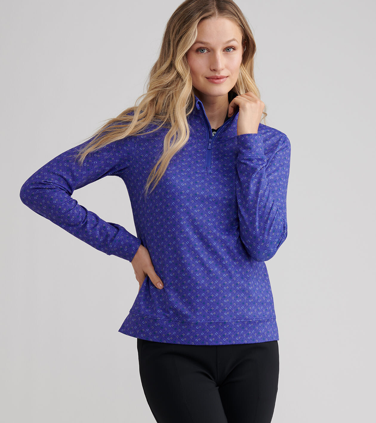 Perth Circle Back Performance Quarter-Zip