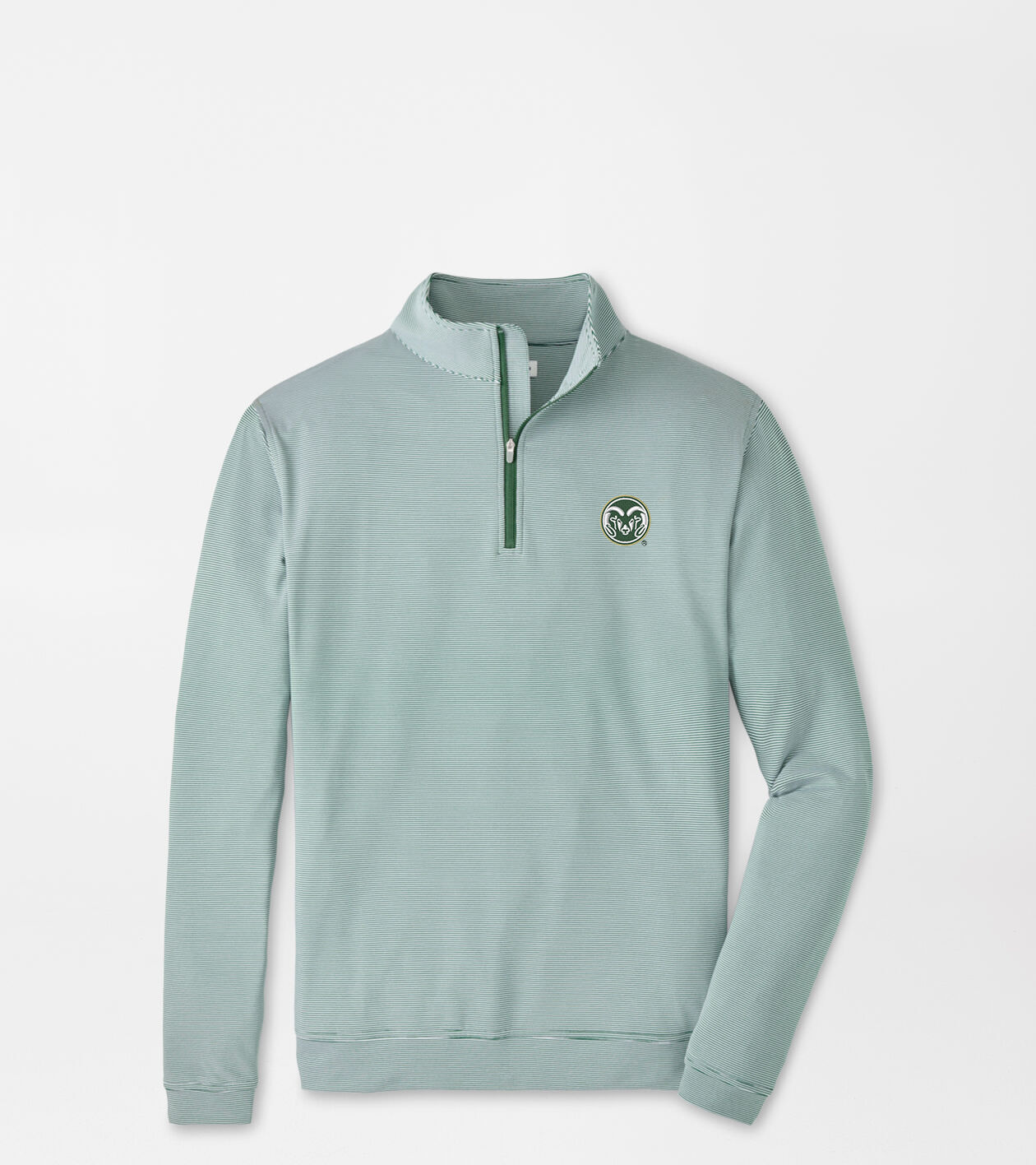 Colorado State Perth Mini-Stripe Performance Pullover