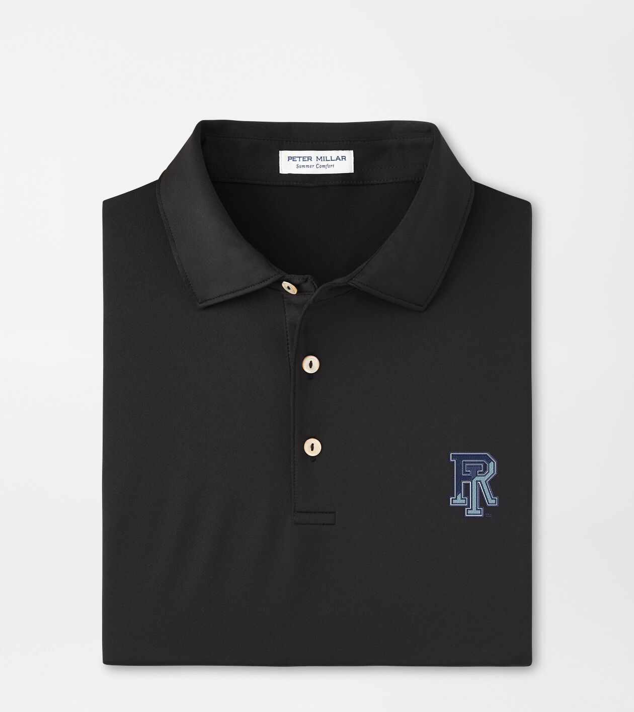 Rhode Island Solid Performance Jersey Polo (Sean Self Collar)