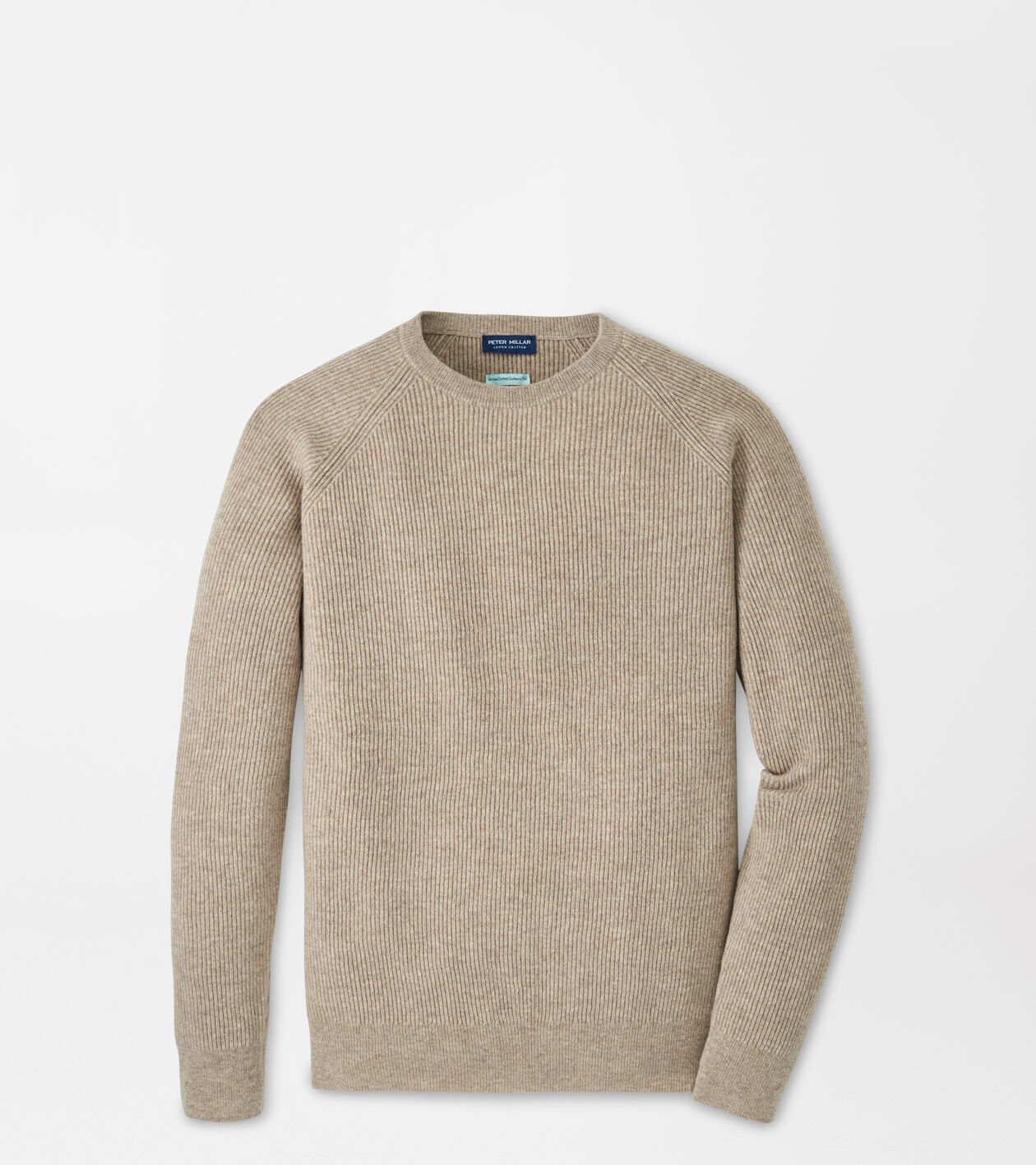 Artisan Crafted Cashmere Rib Crewneck