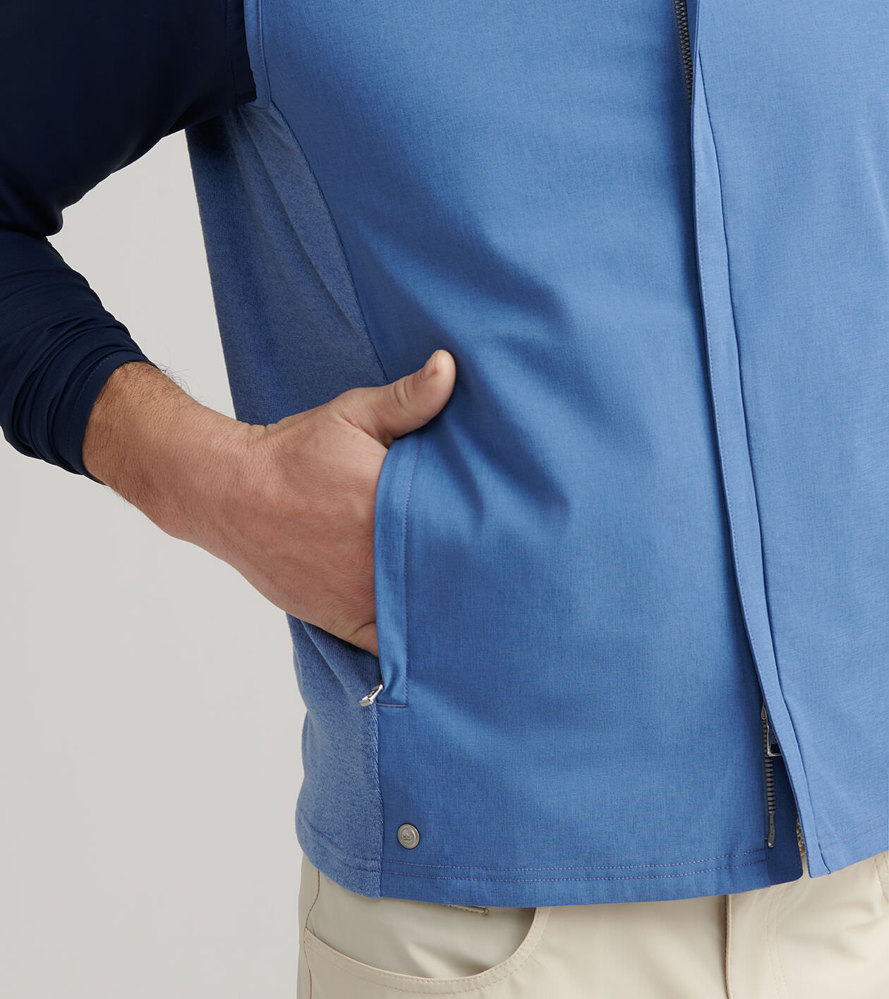 Solstice Performance Hybrid Full-Zip Vest 4 Solstice Performance Hybrid Full-Zip Vest