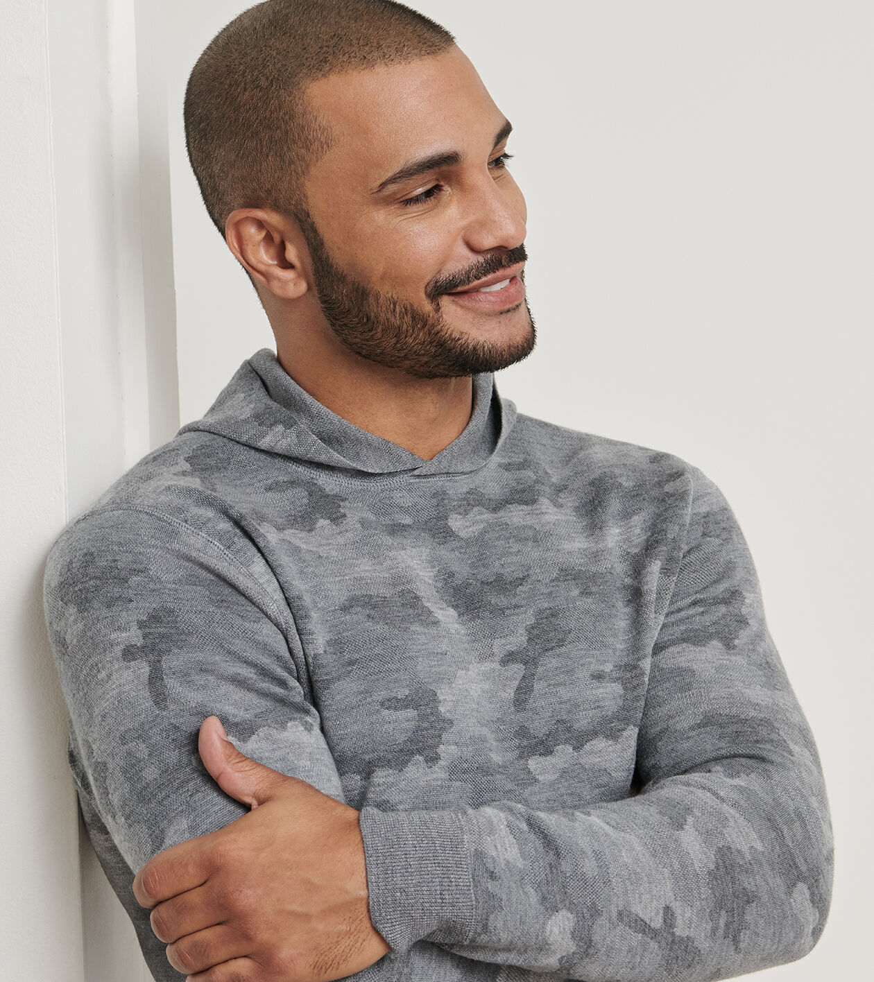 Reversible Camo Popover Hoodie