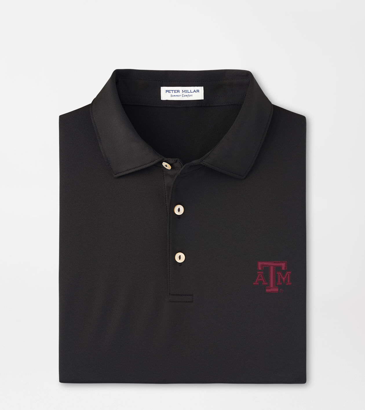 Texas A&M Solid Performance Jersey Polo