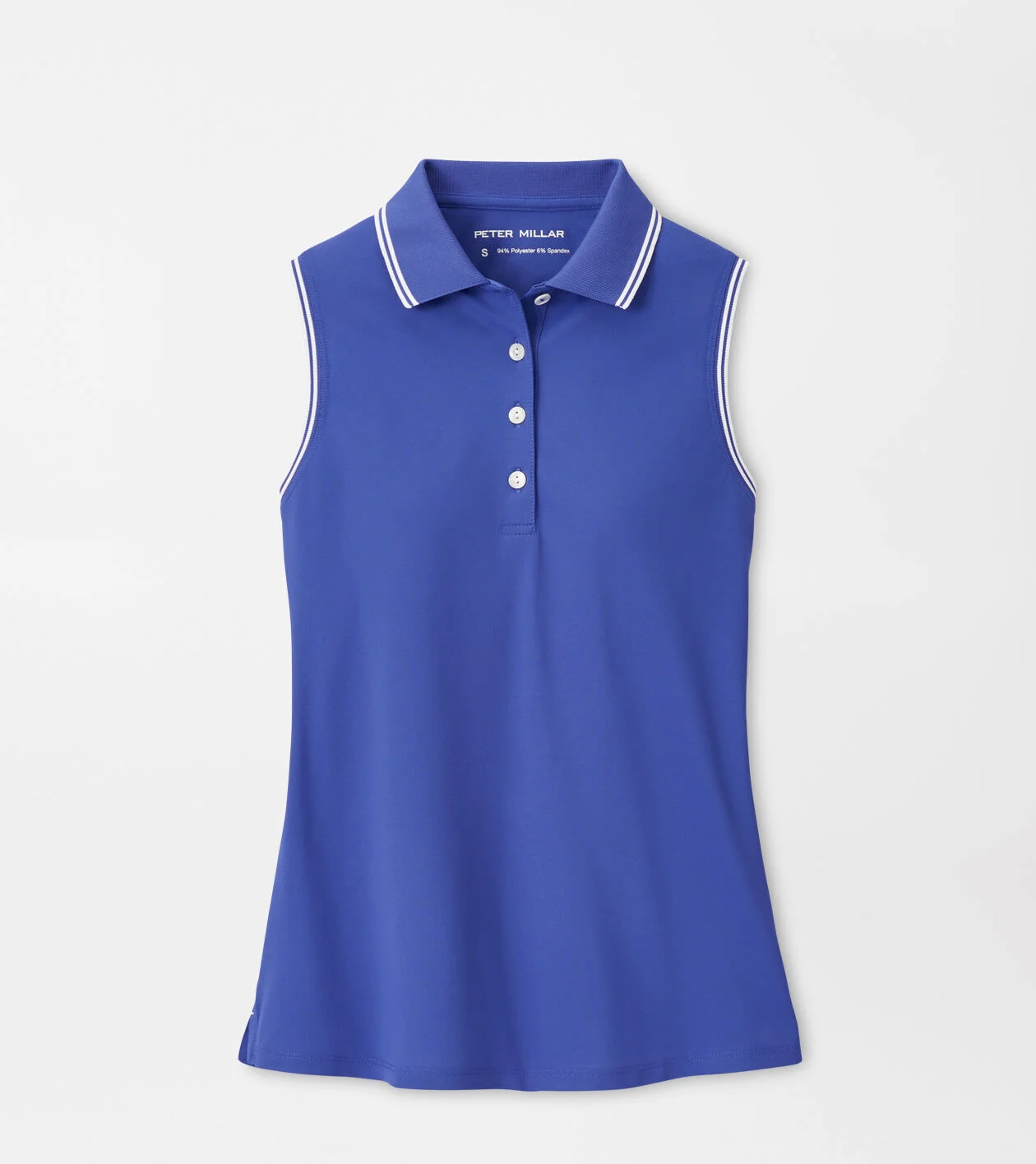 Canterbury Tipped Sport Mesh Sleeveless Polo