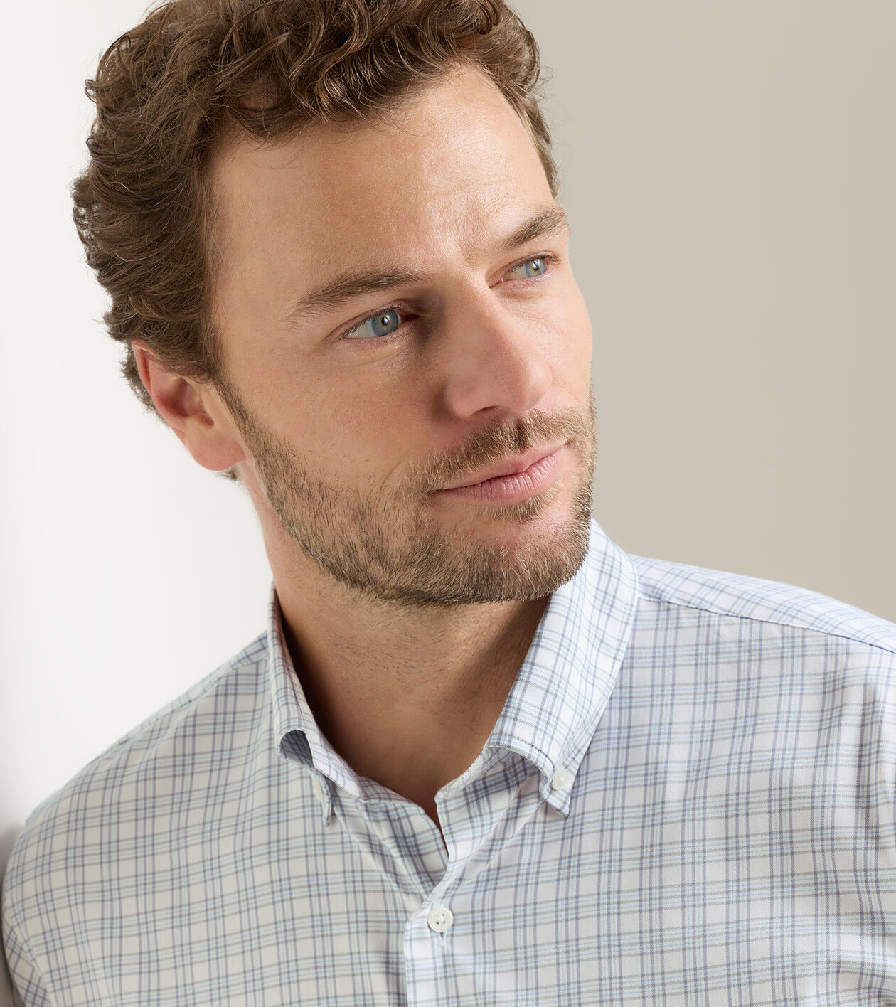 Douglas Crown Lite Cotton-Stretch Sport Shirt