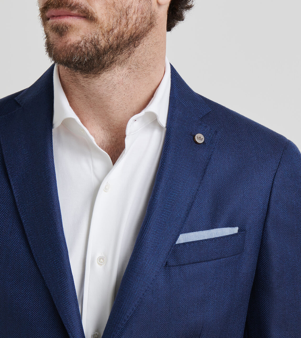 Chambray Pocket Square